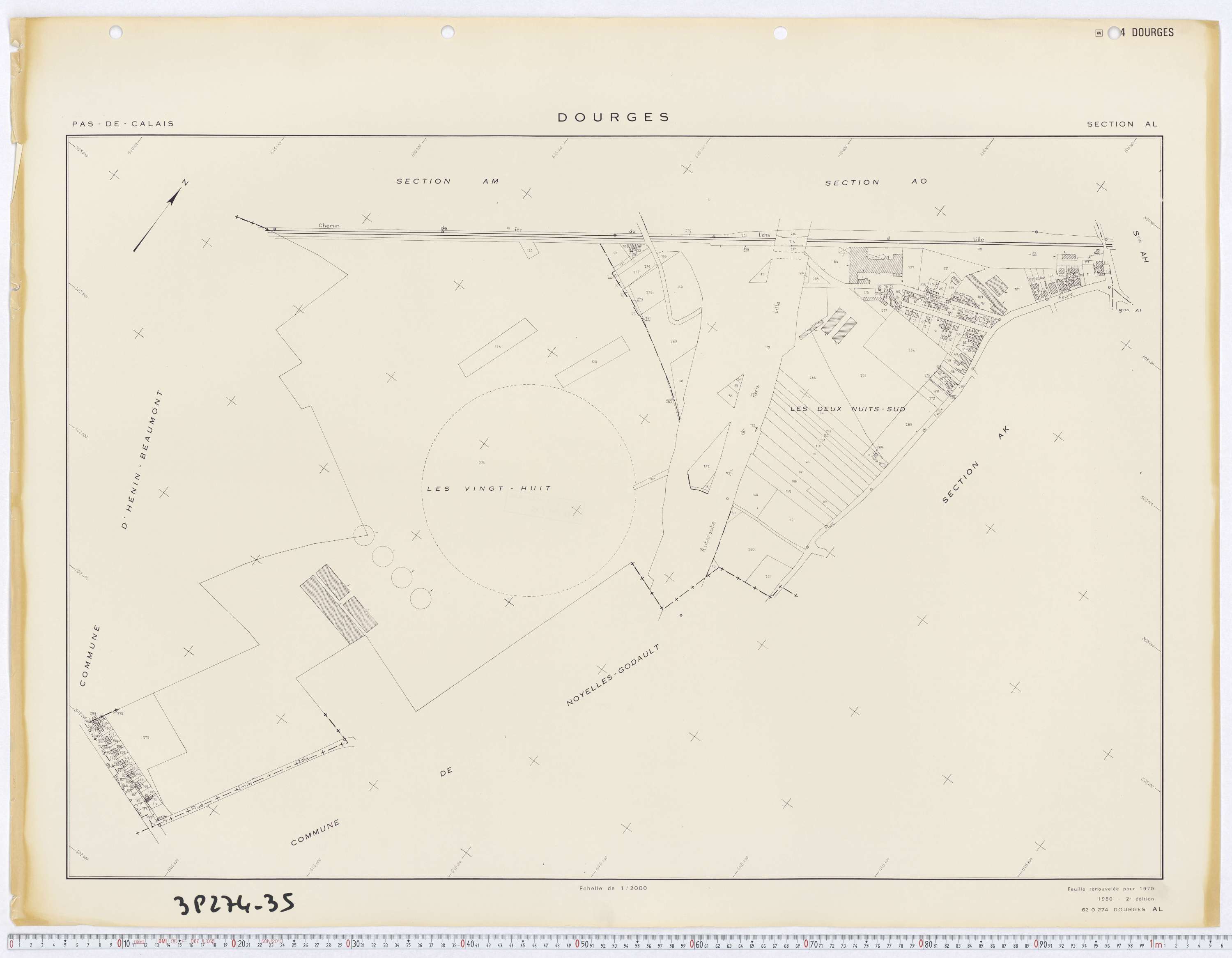Dourges - Section AL.