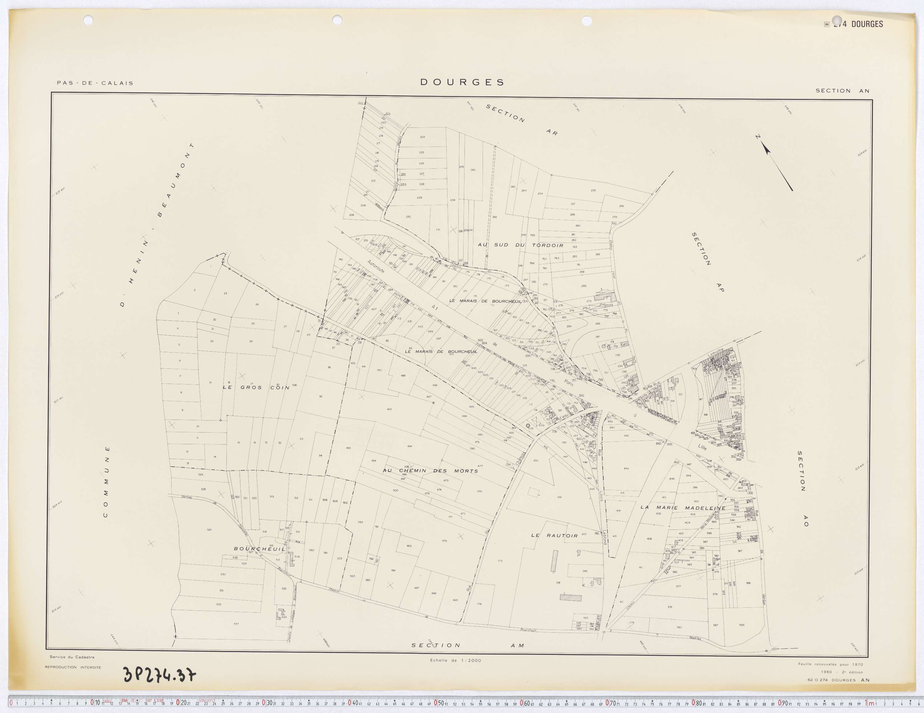 Dourges - Section AN.