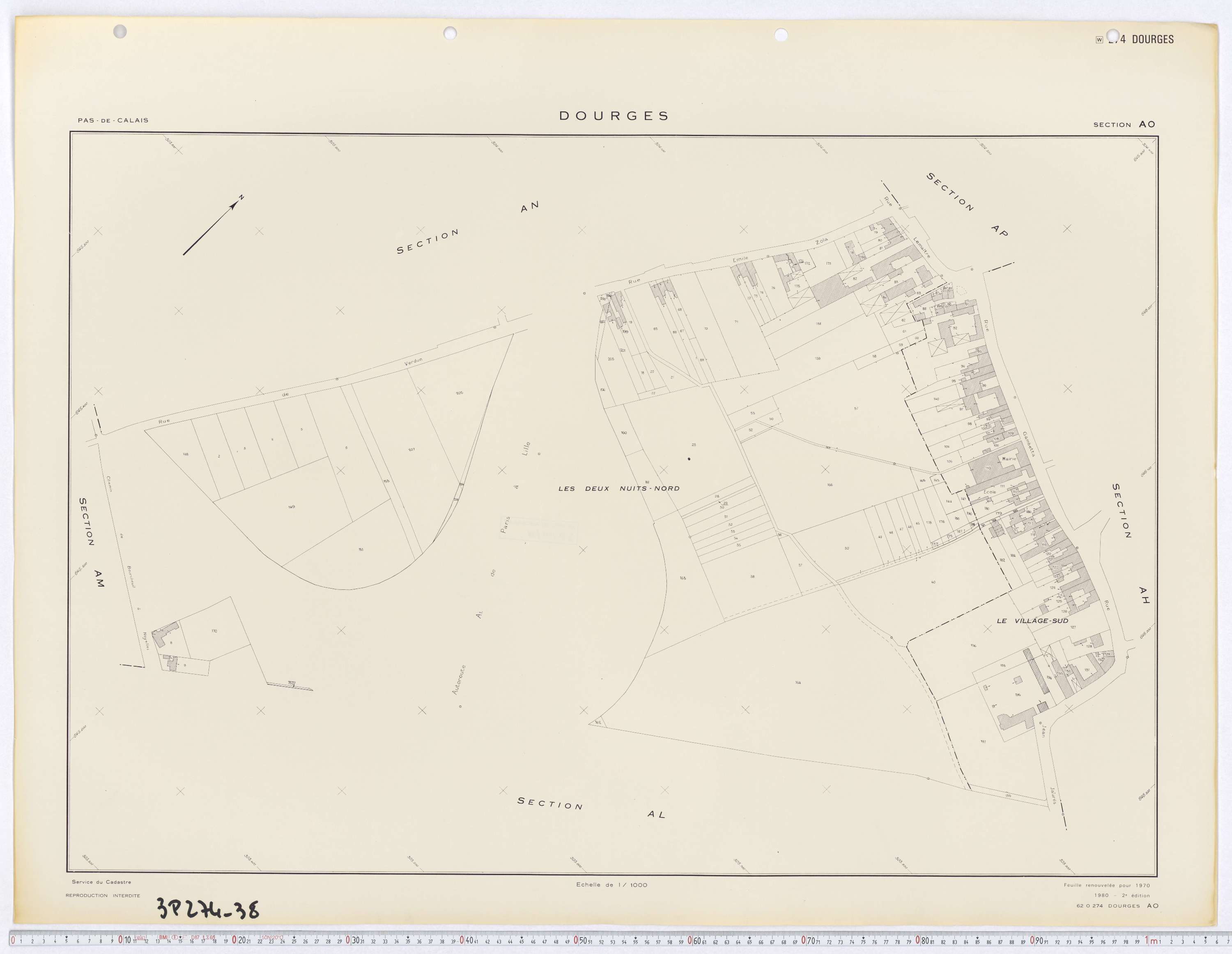 Dourges - Section AO.
