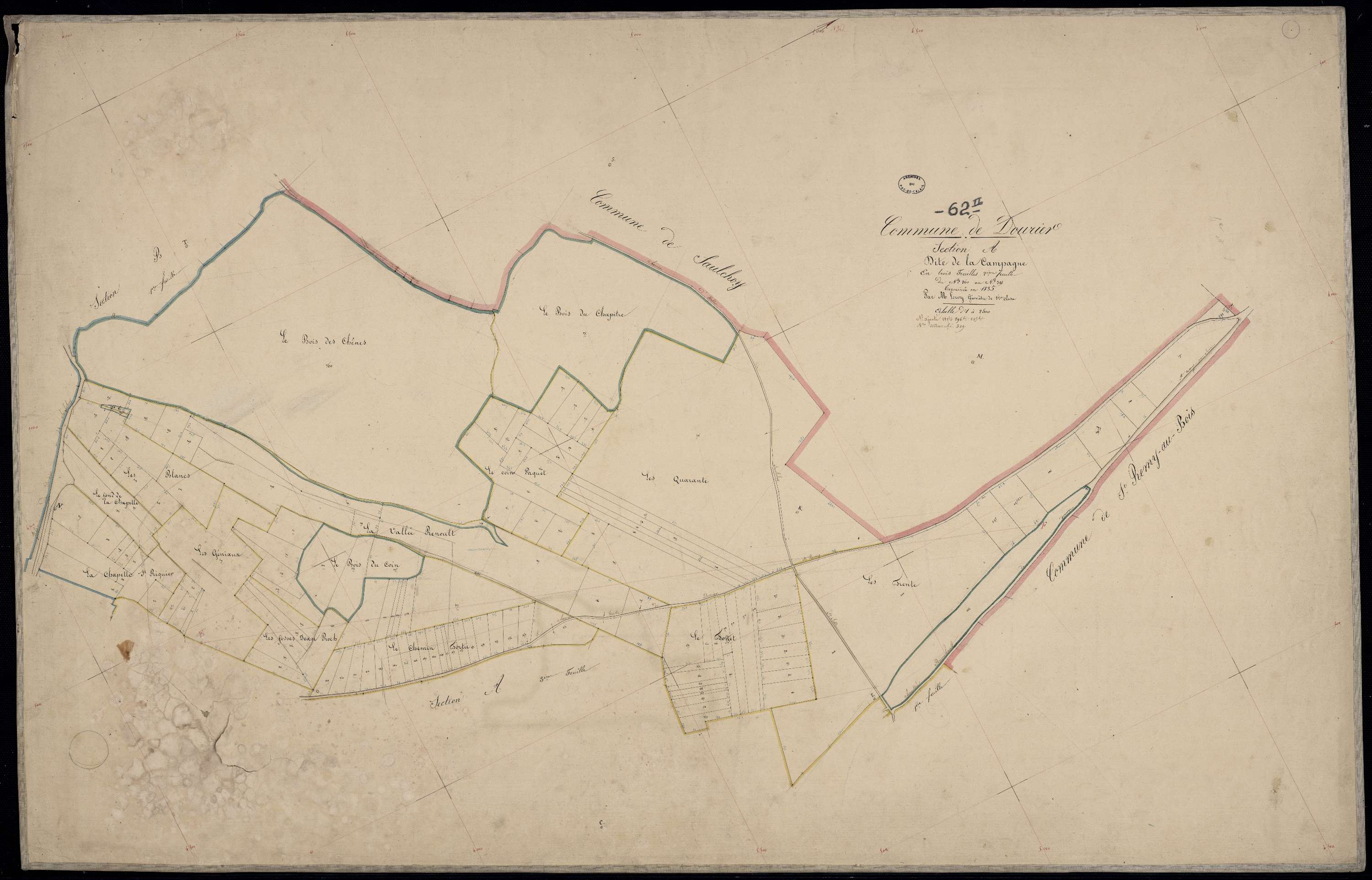 Douriez - Section A, 2e feuille