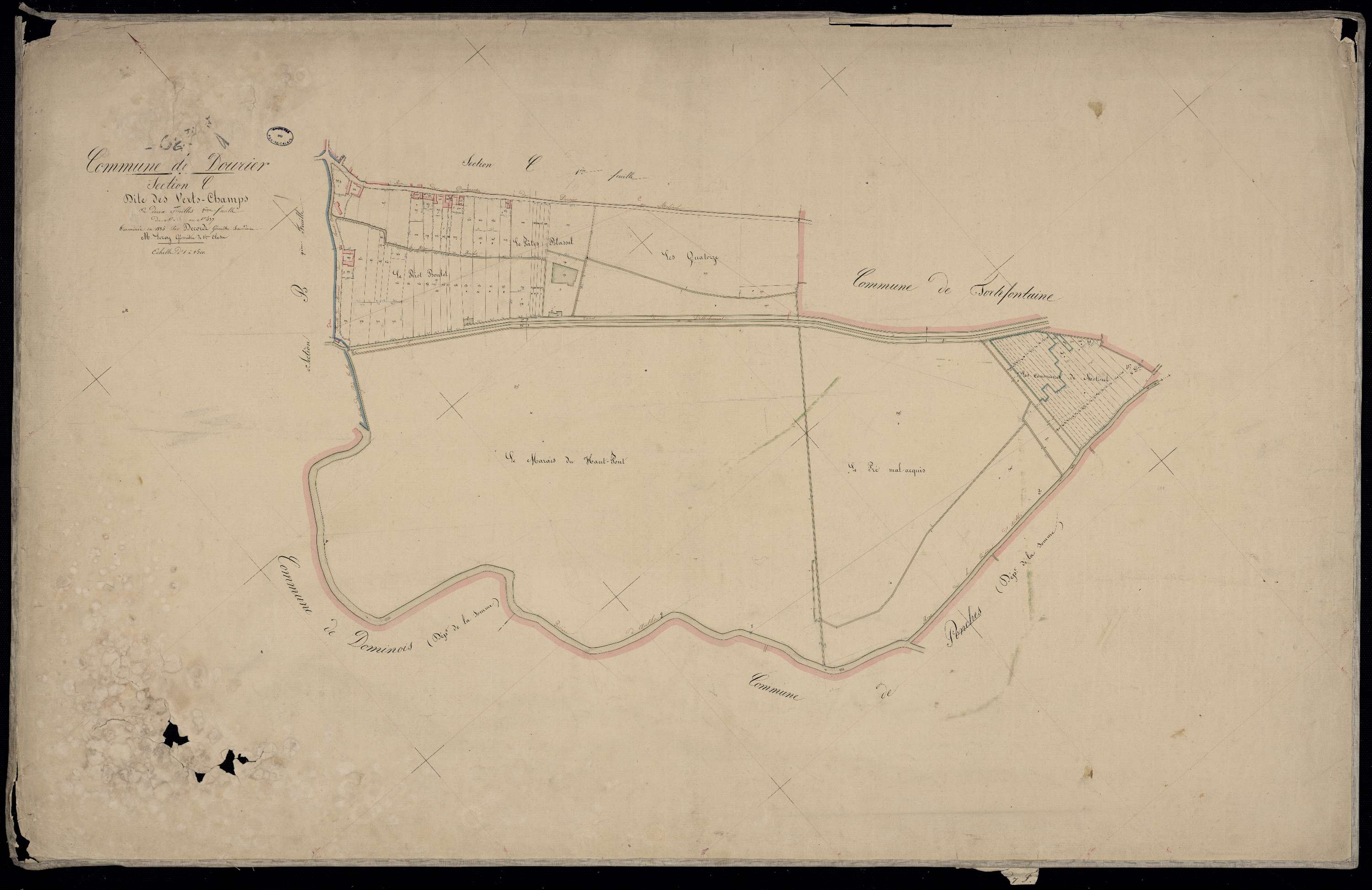 Douriez - Section C, 2e feuille