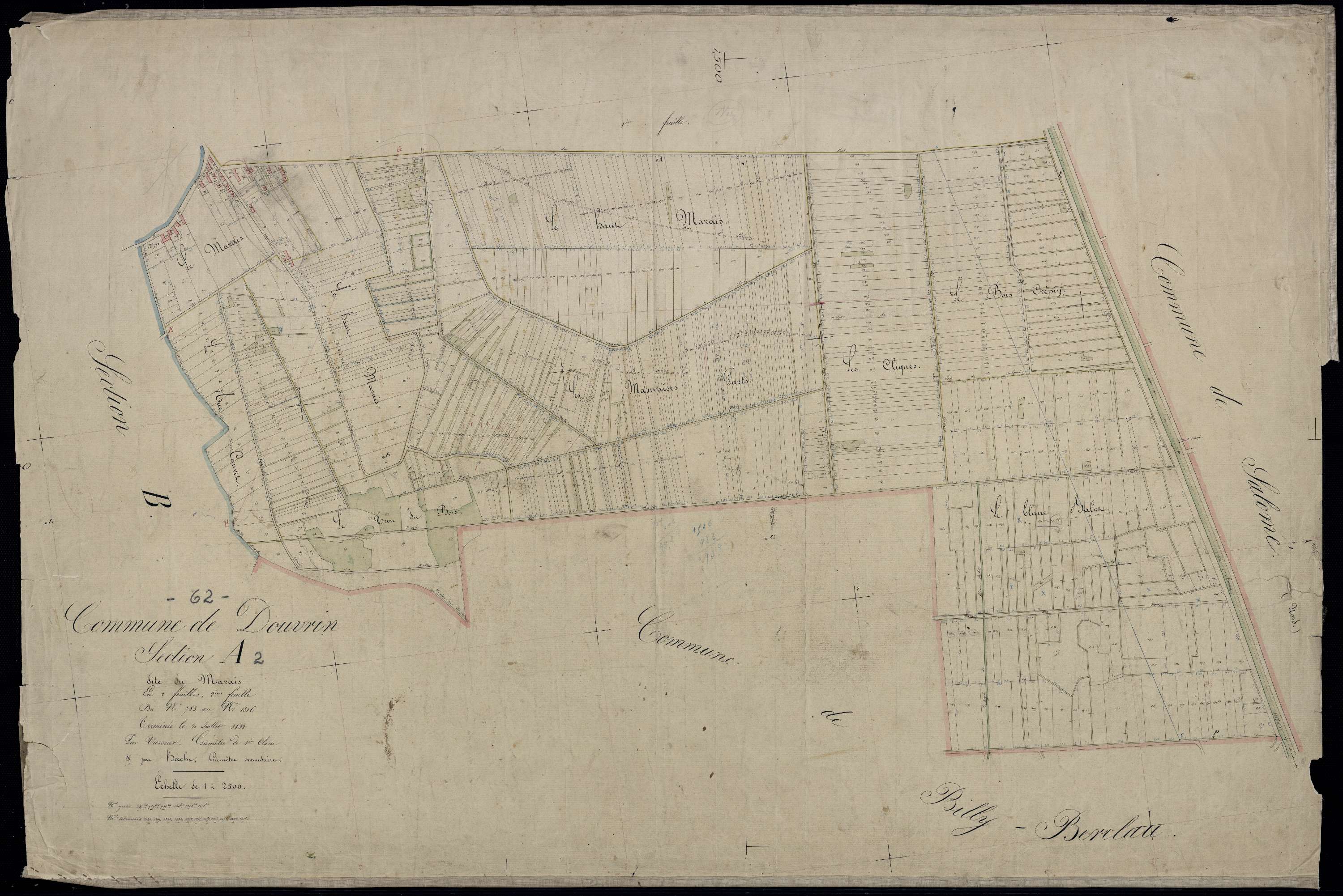 Douvrin - Section A, 2e feuille