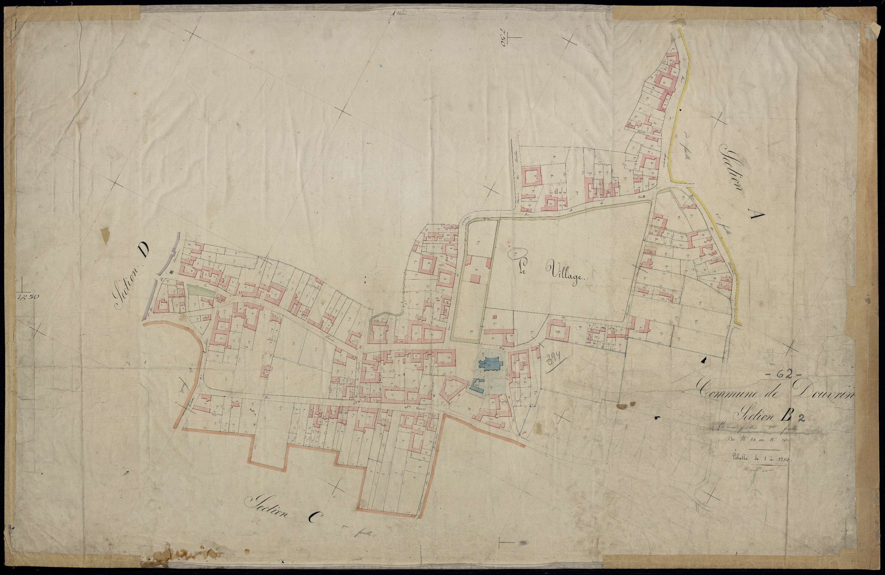 Douvrin - Section B, 2e feuille