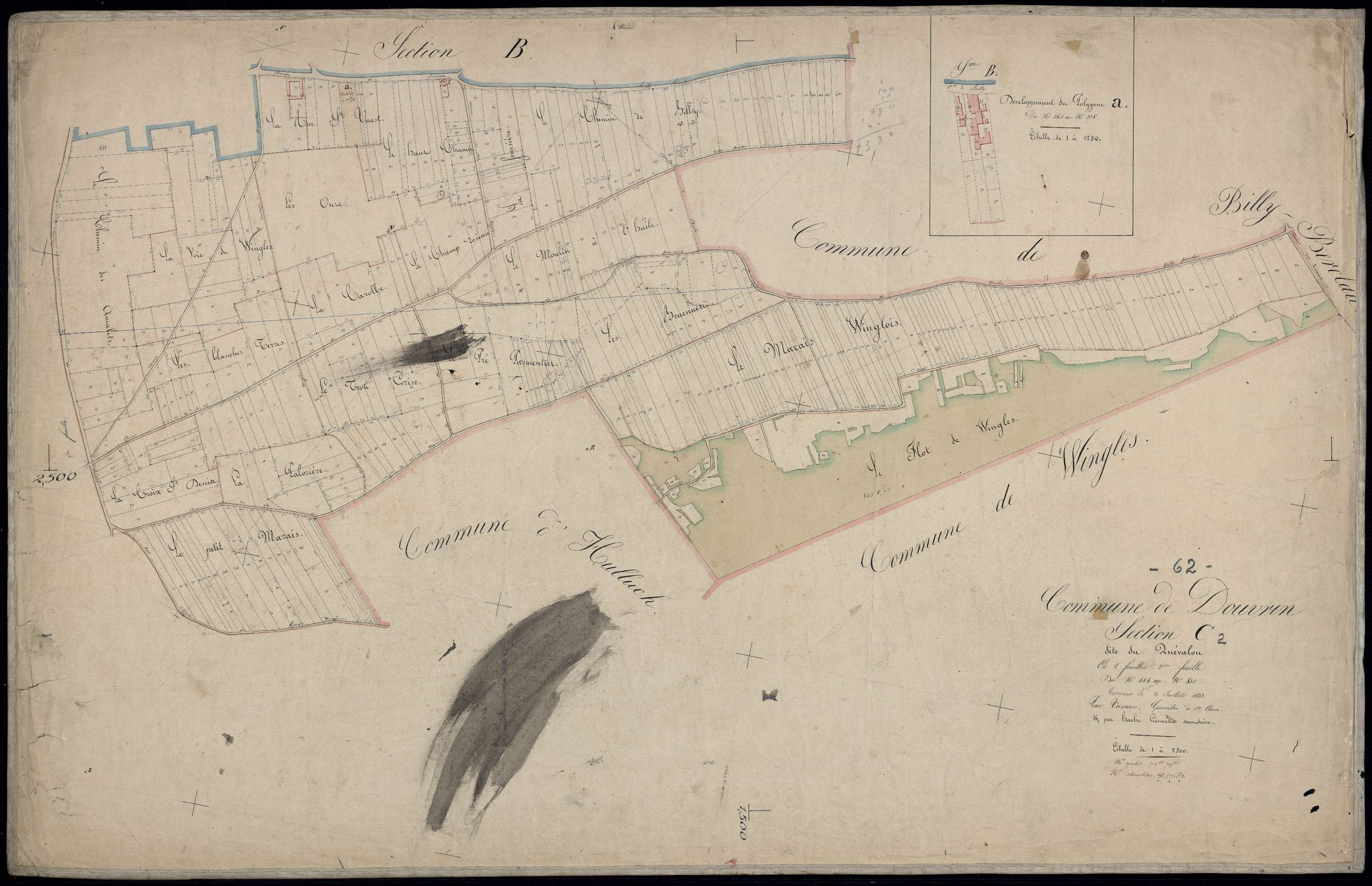 Douvrin - Section C, 2e feuille