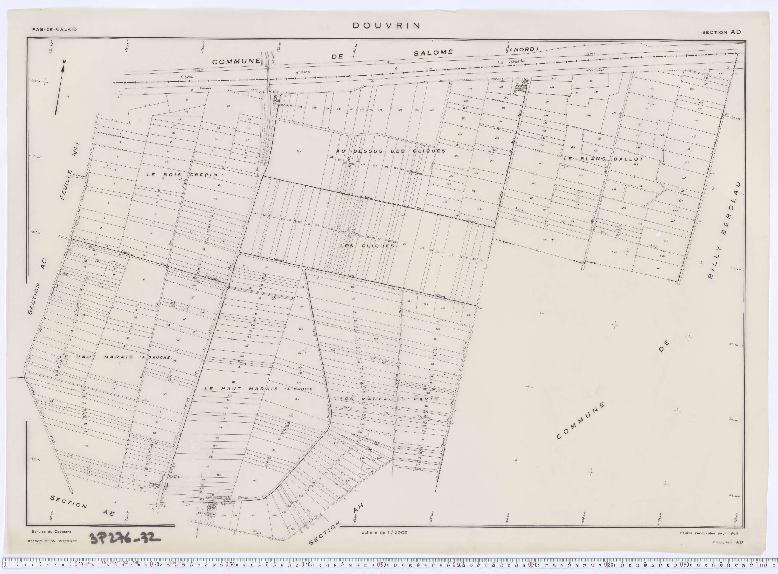 Douvrin - Section AD.