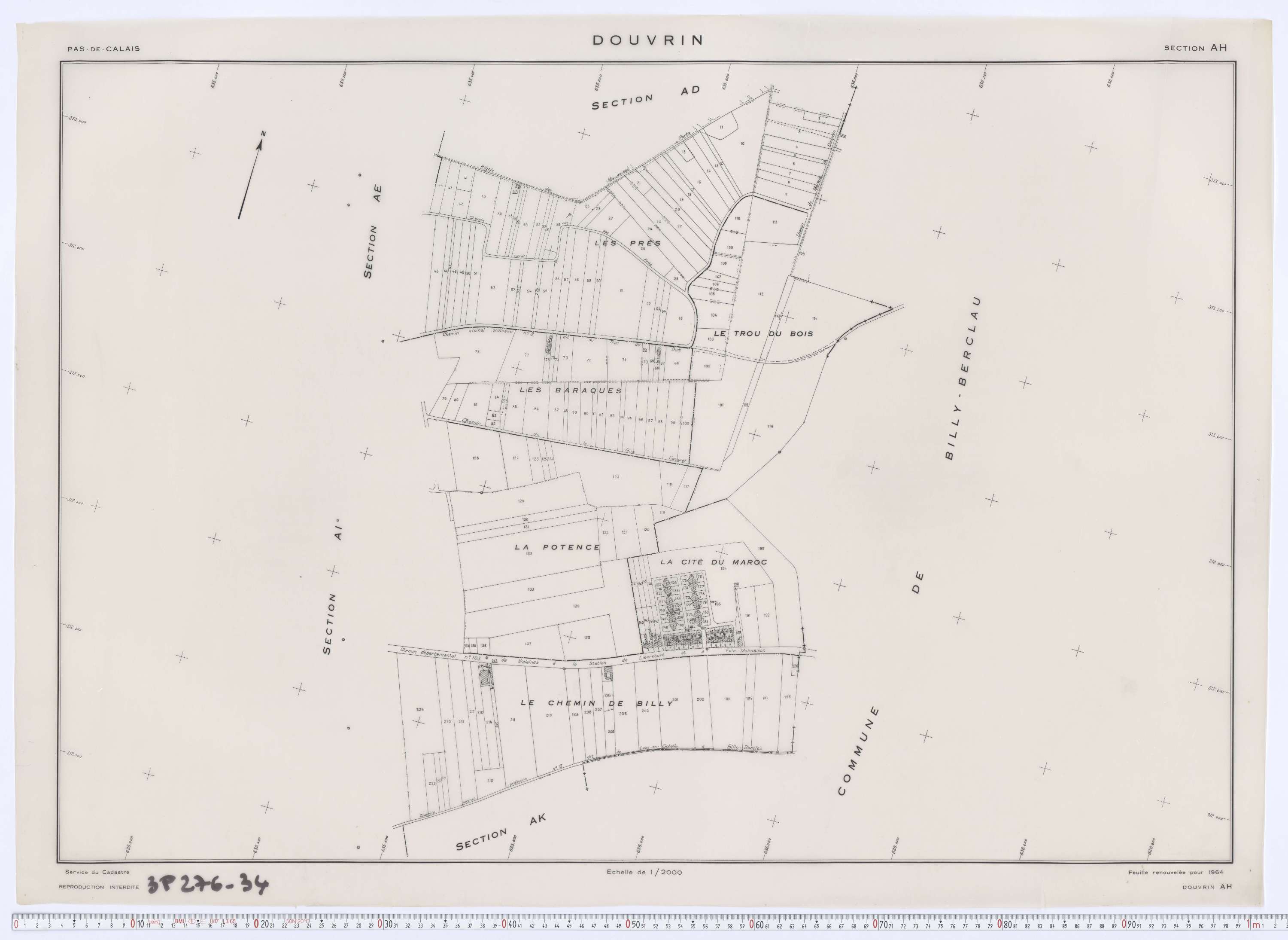 Douvrin - Section AH.