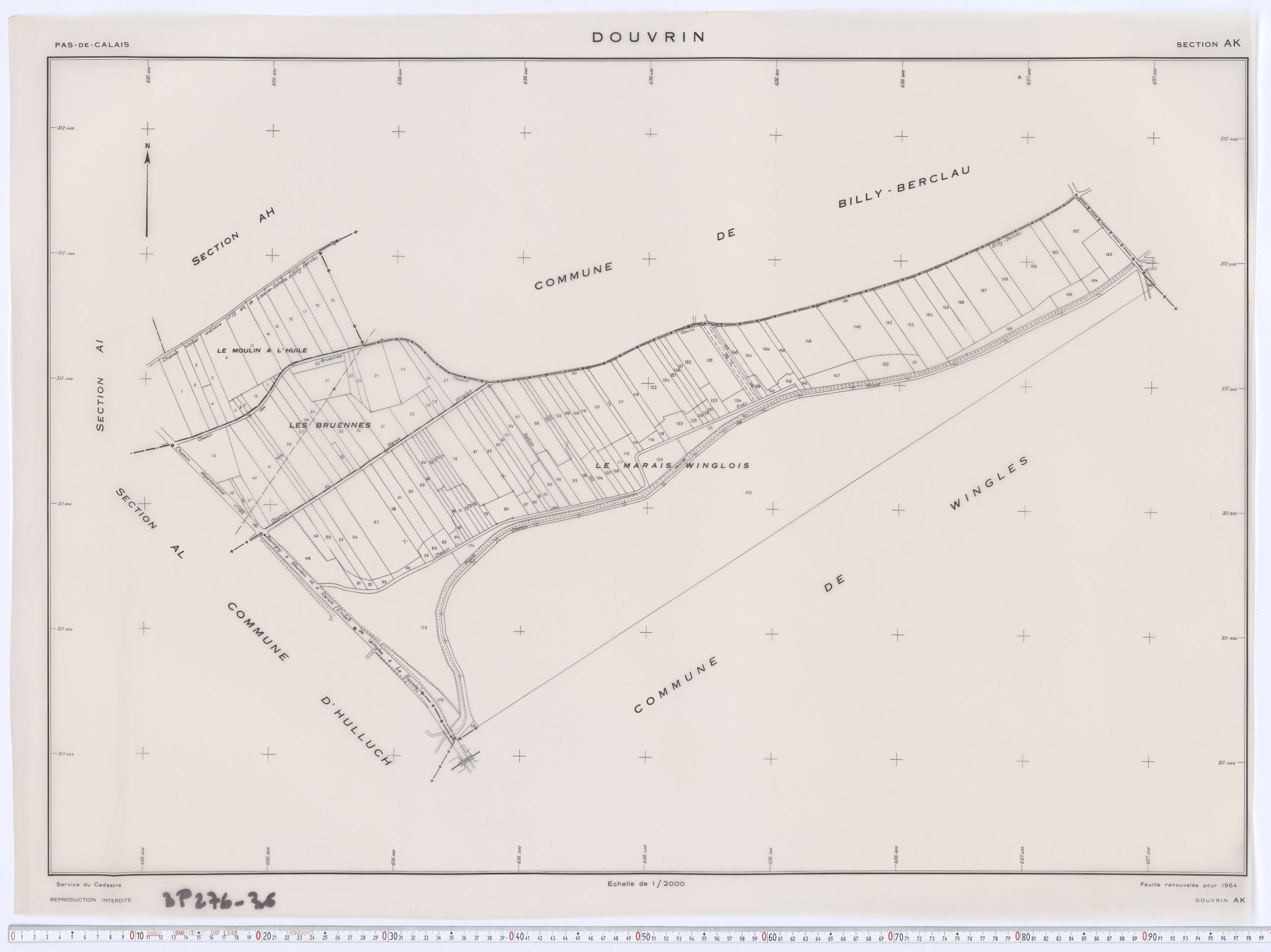 Douvrin - Section AK.