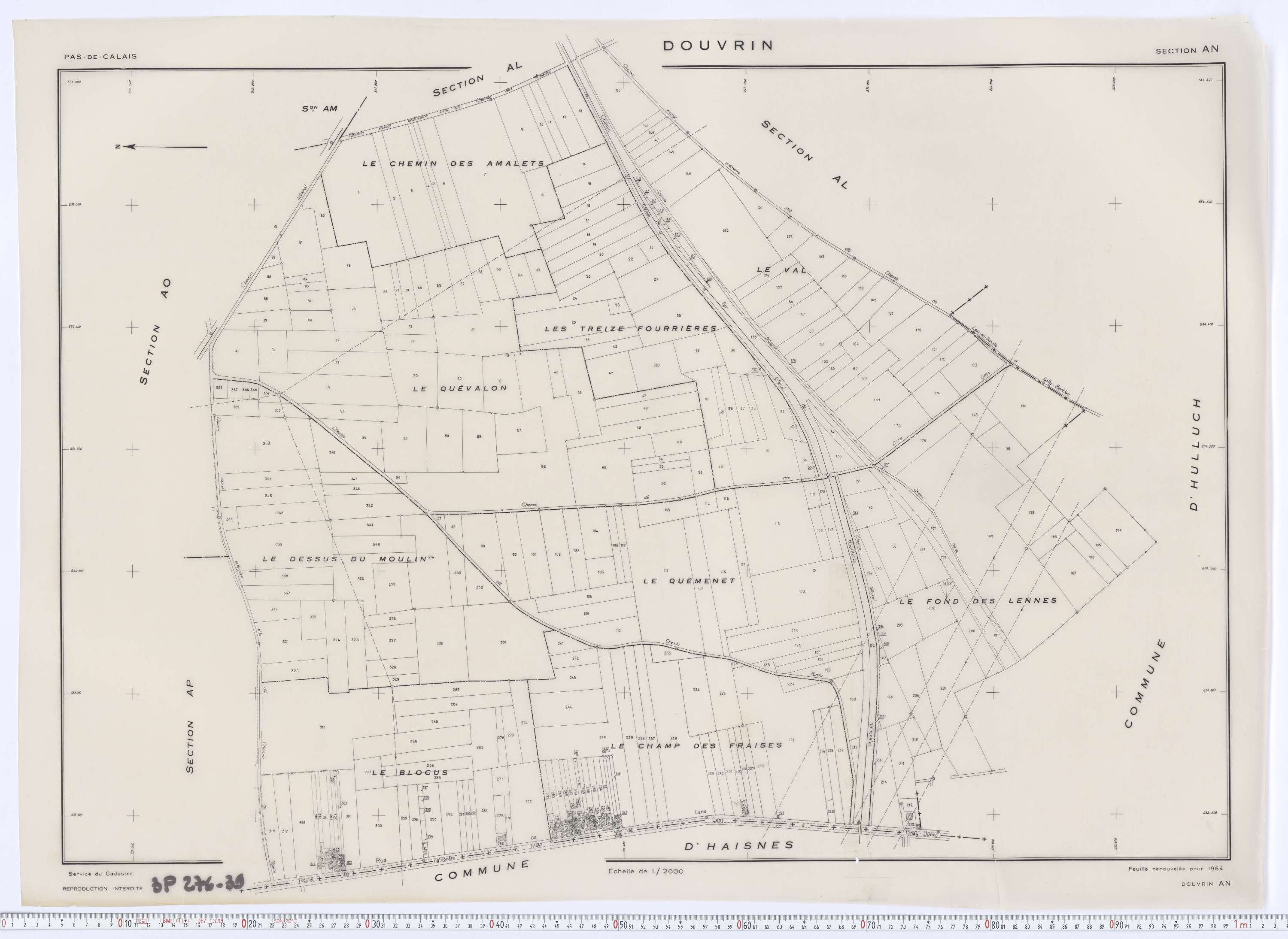 Douvrin - Section AN.