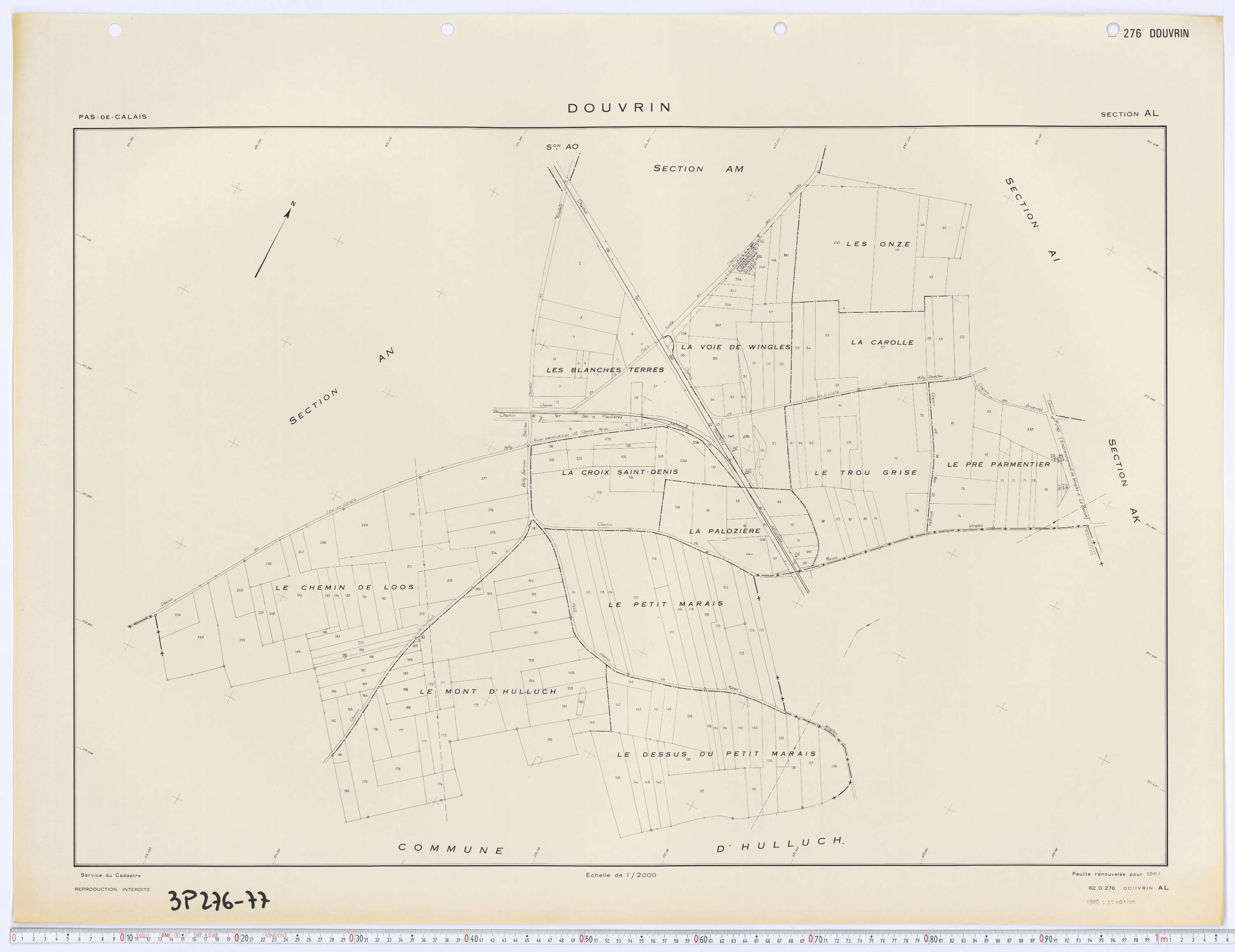 Douvrin - Section AL.