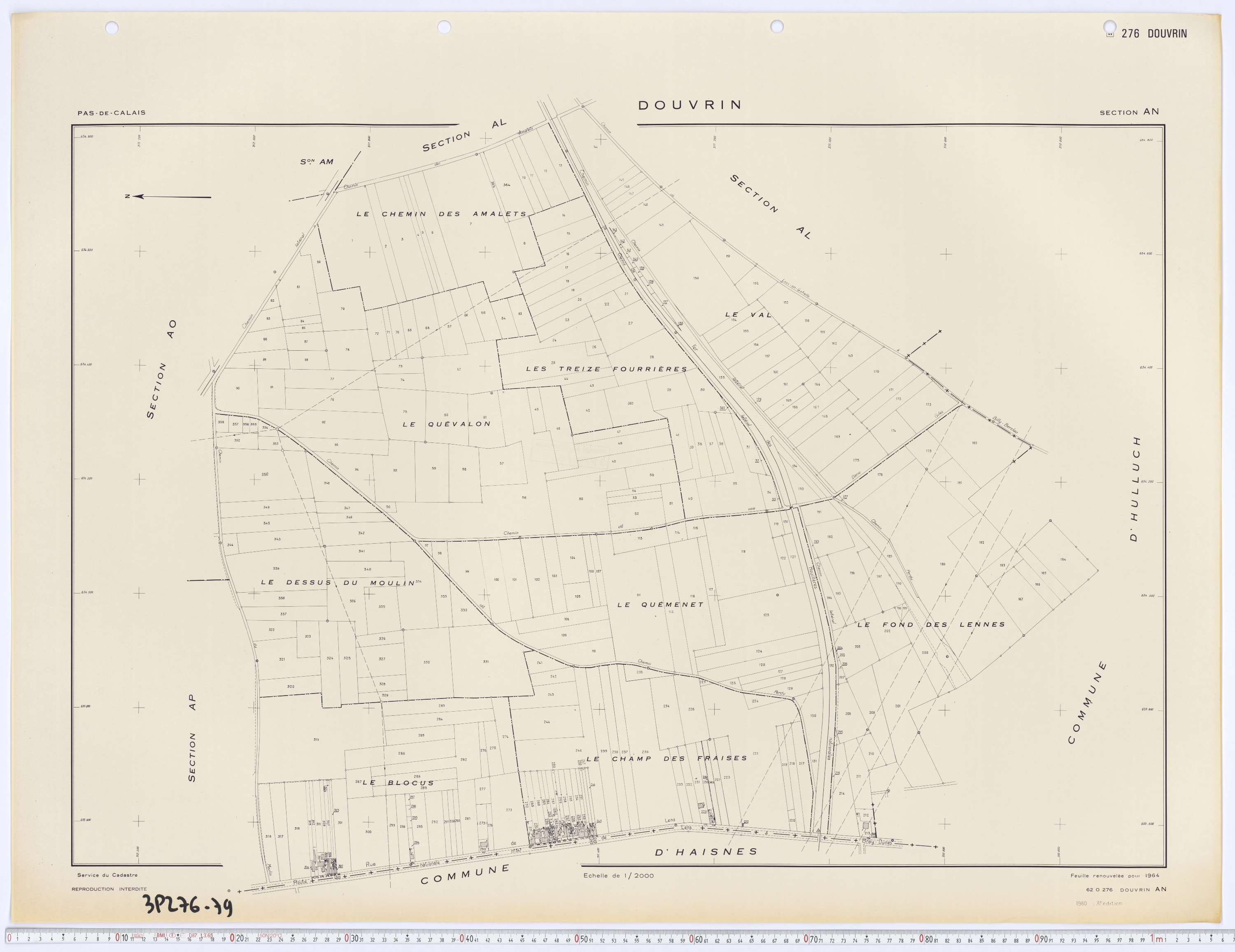 Douvrin - Section AN.