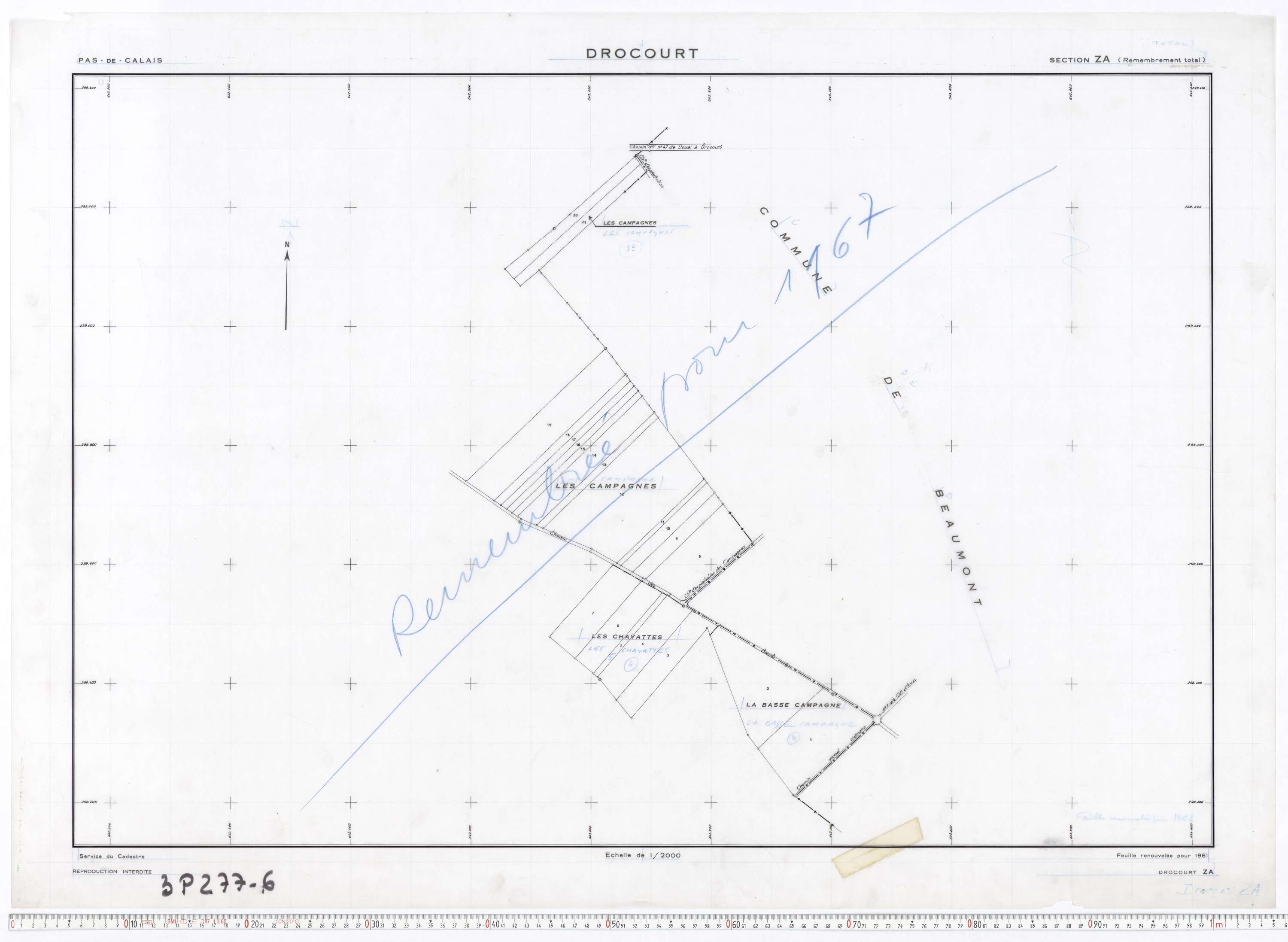 Drocourt - Section ZA.