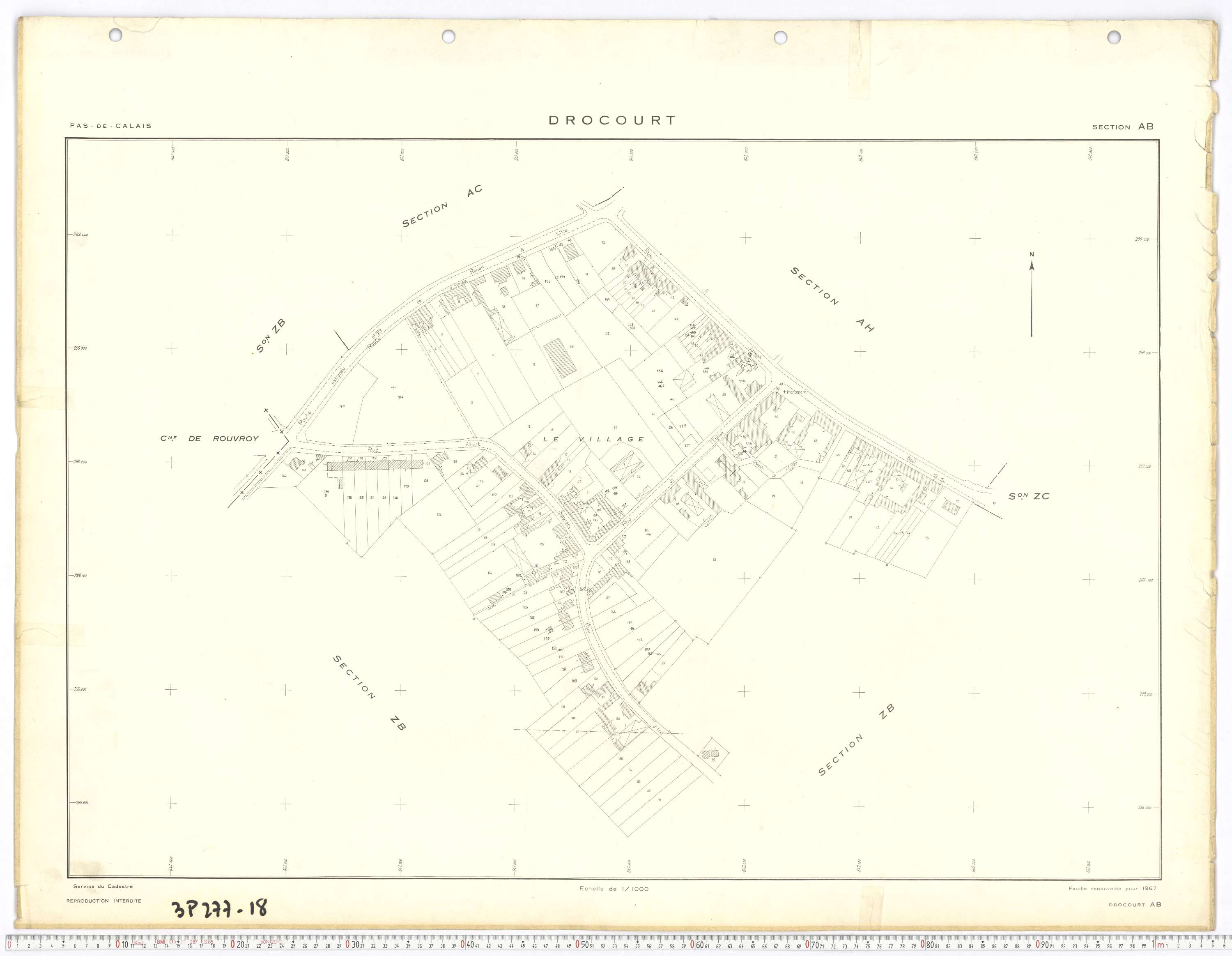 Drocourt - Section AB.