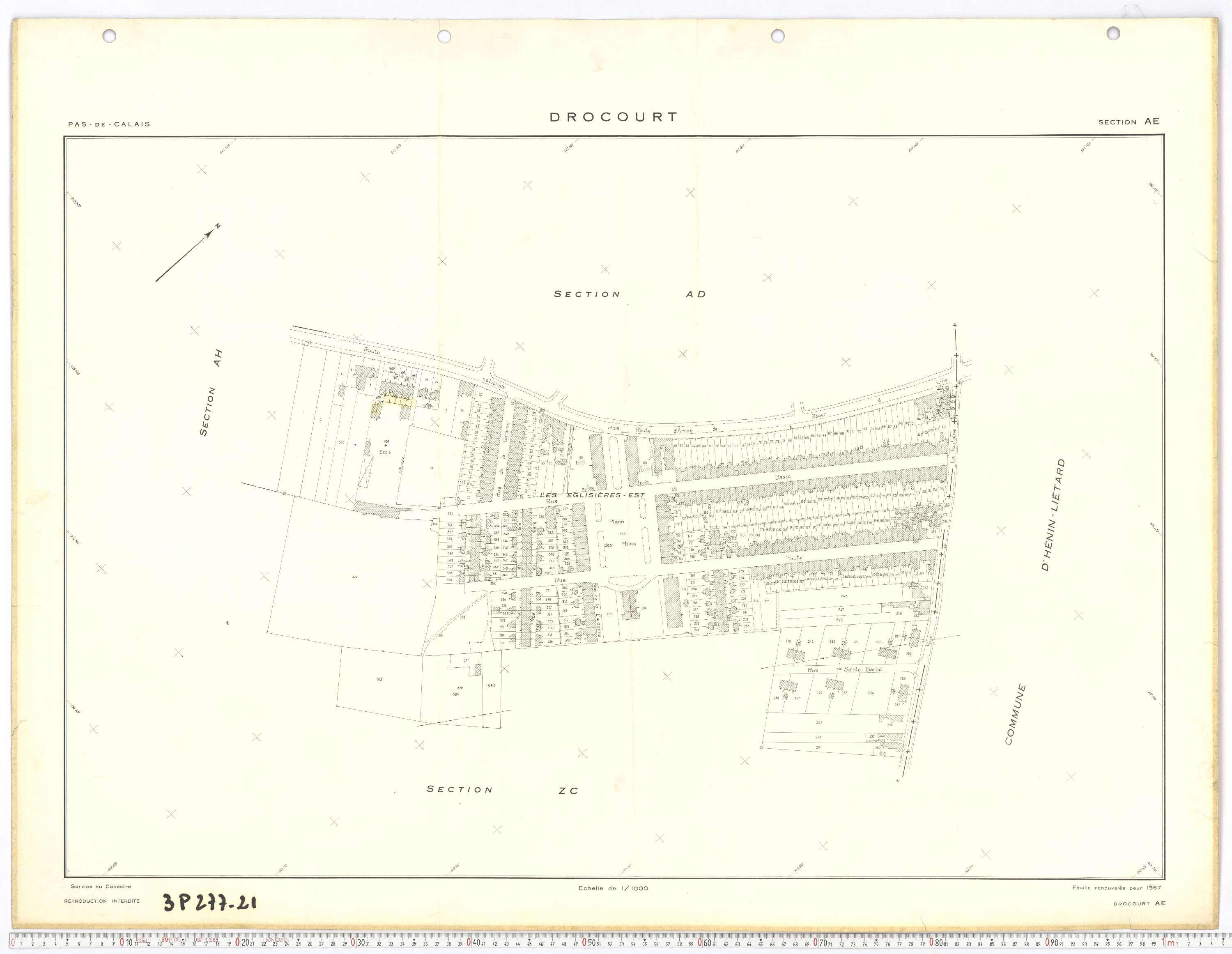 Drocourt - Section AE.