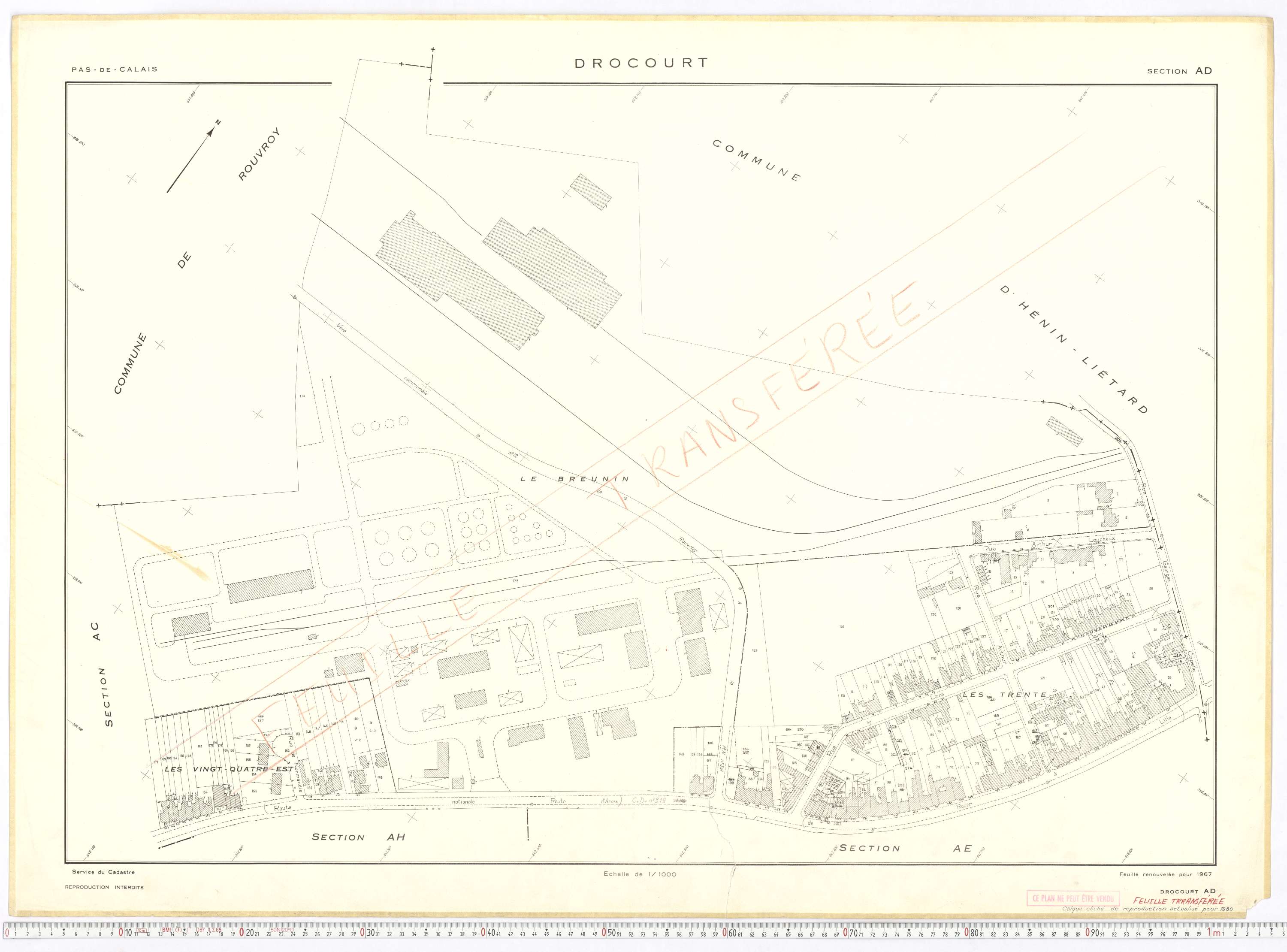 Drocourt - Section AD.