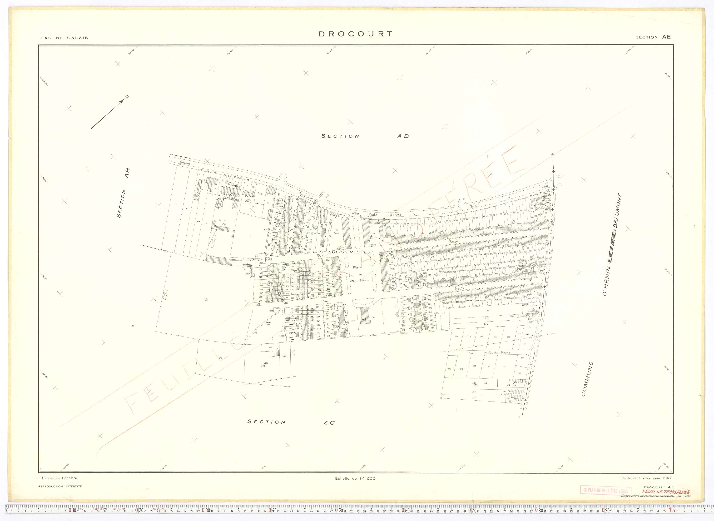 Drocourt - Section AE.