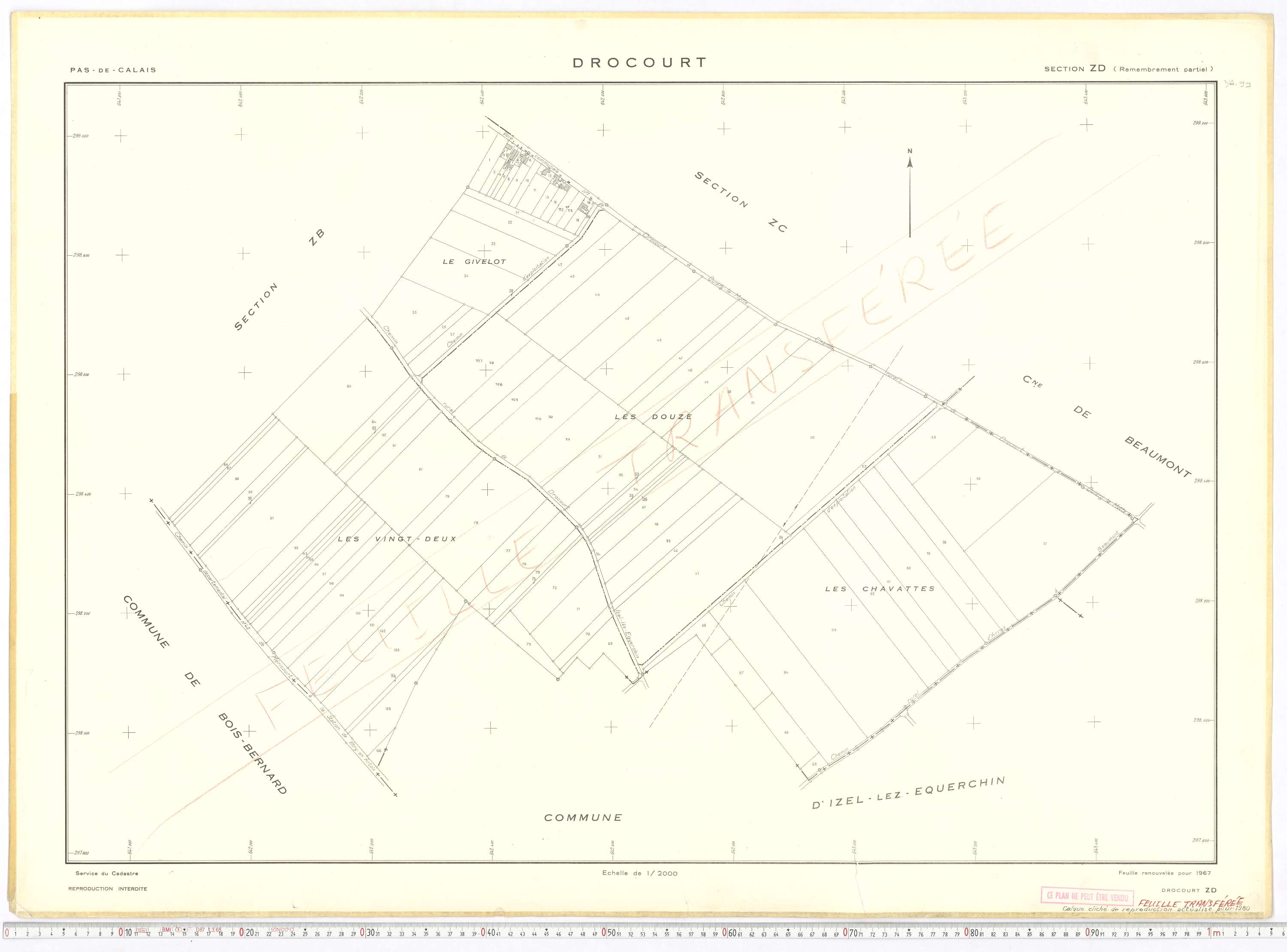 Drocourt - Section ZD.