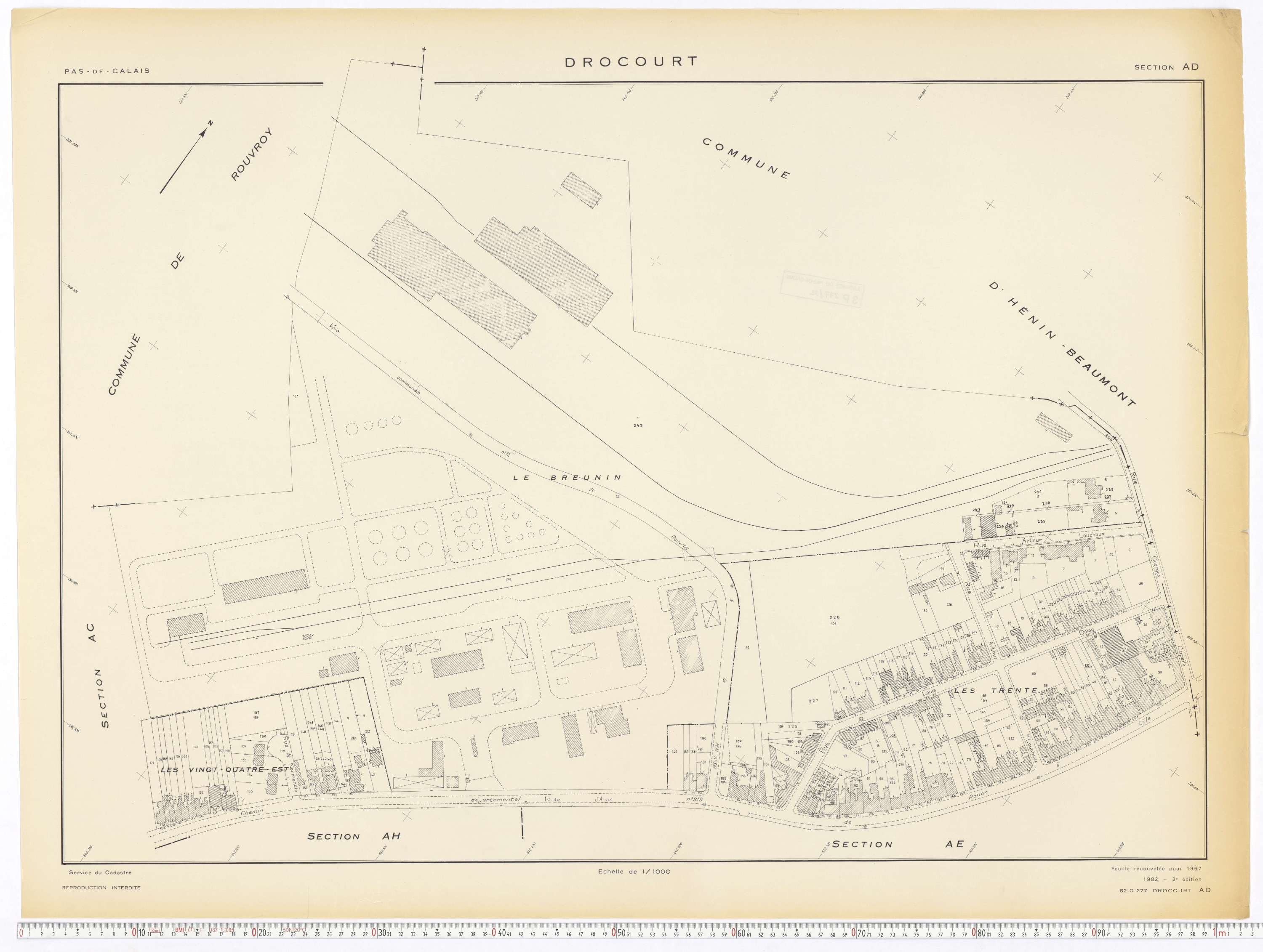 Drocourt - Section AD.