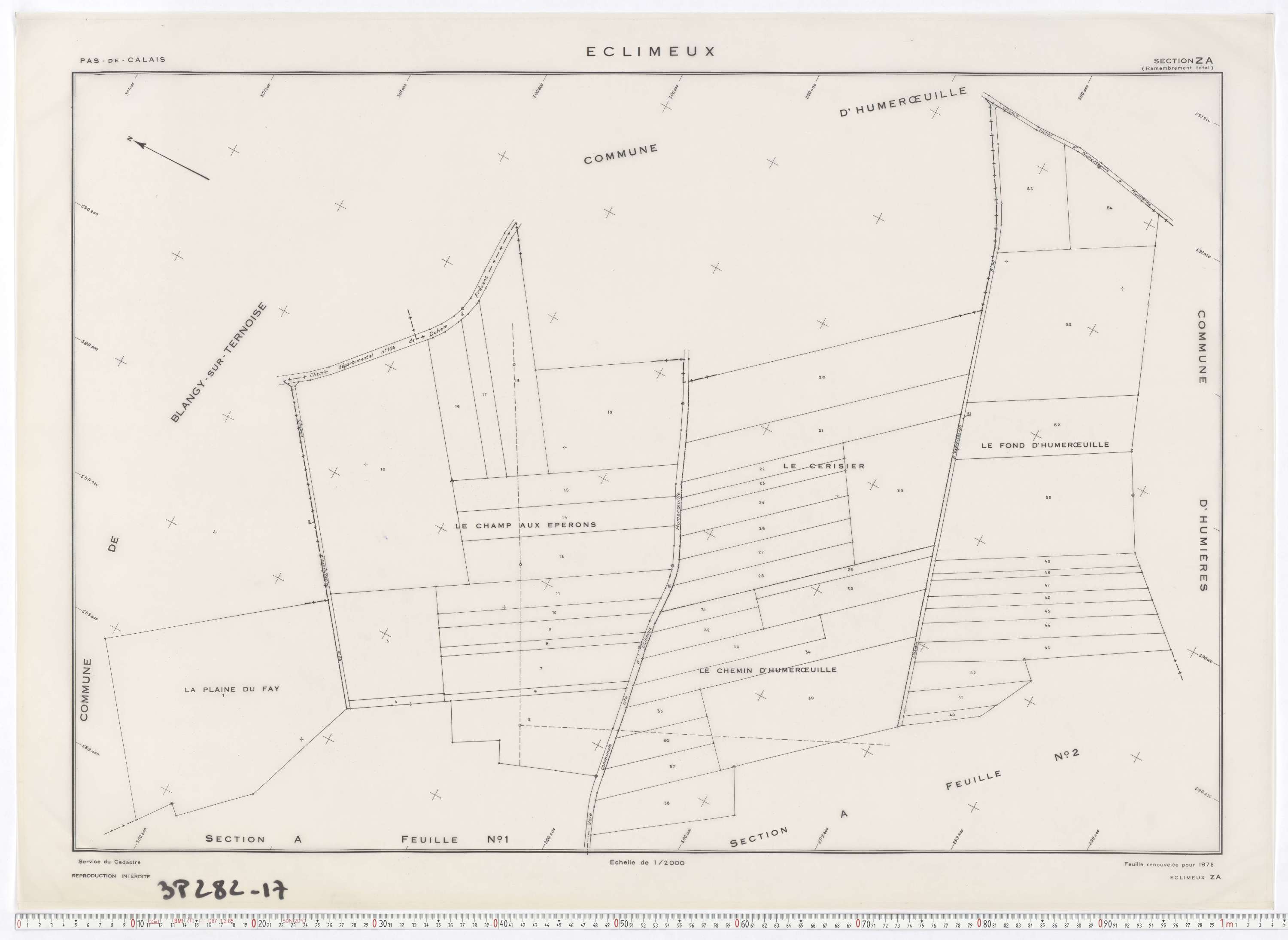 Éclimeux - Section ZA.