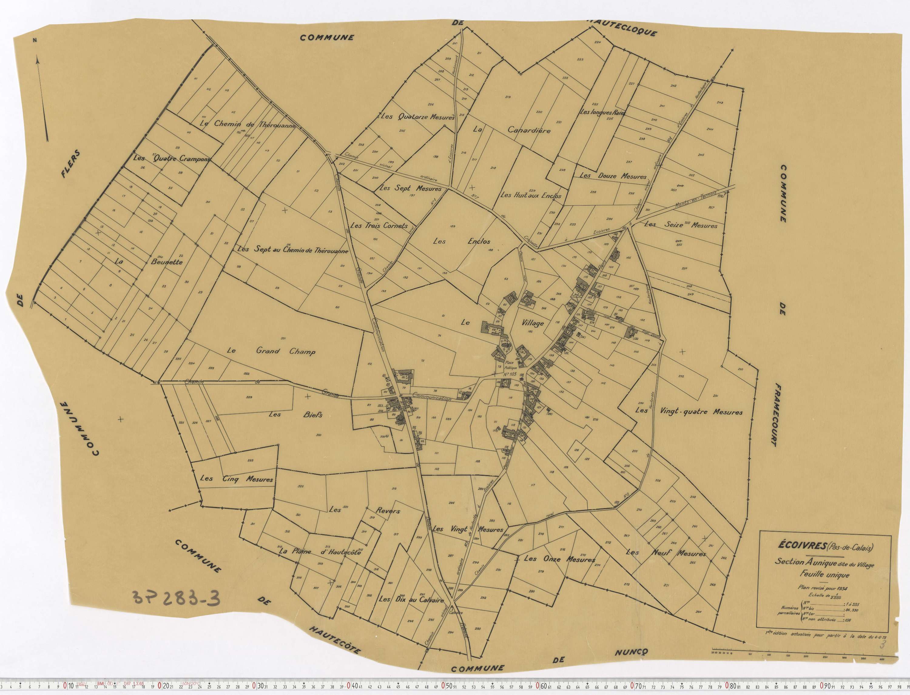 Écoivres - Section A.