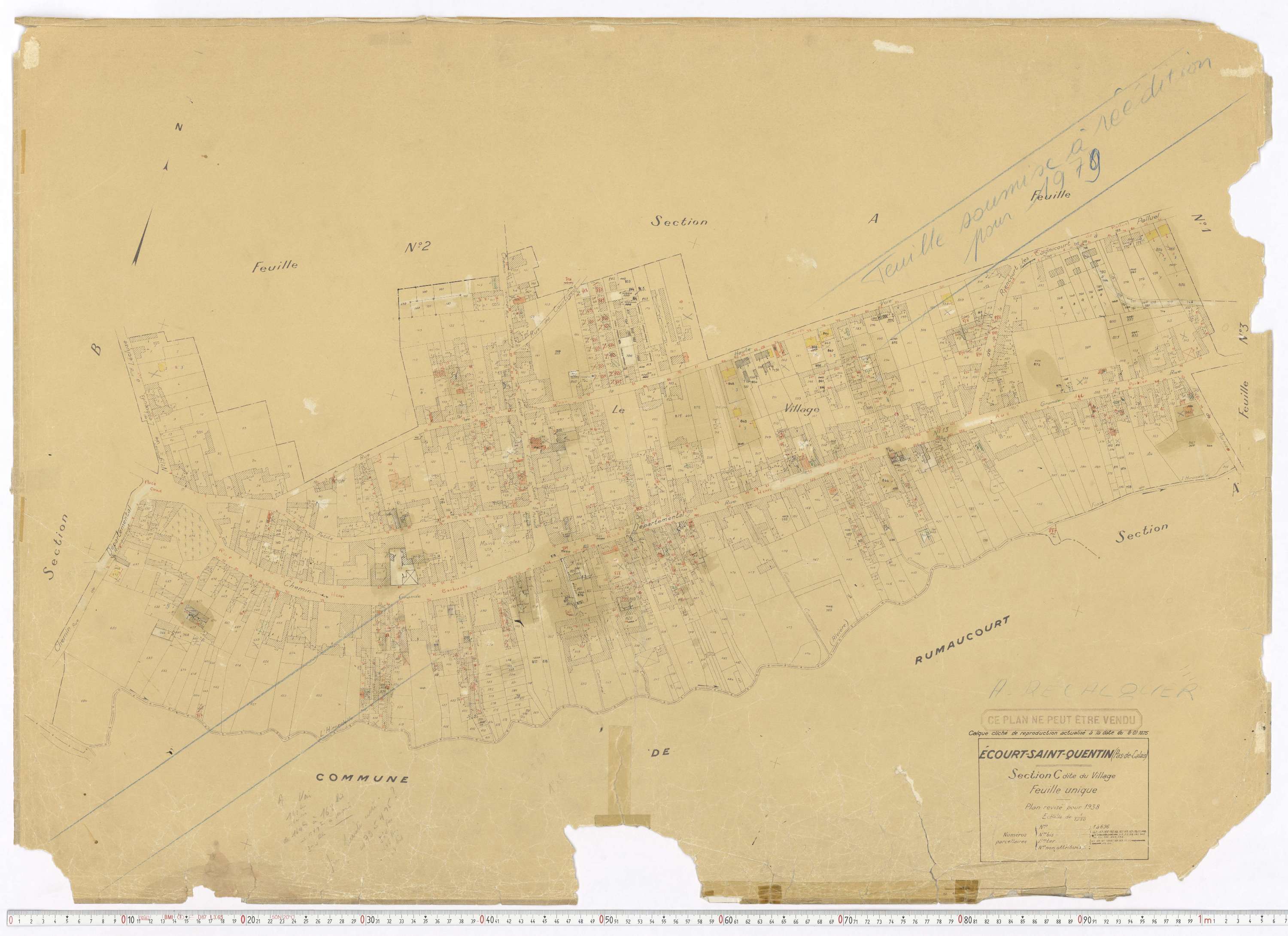 Écourt-Saint-Quentin - Section C.