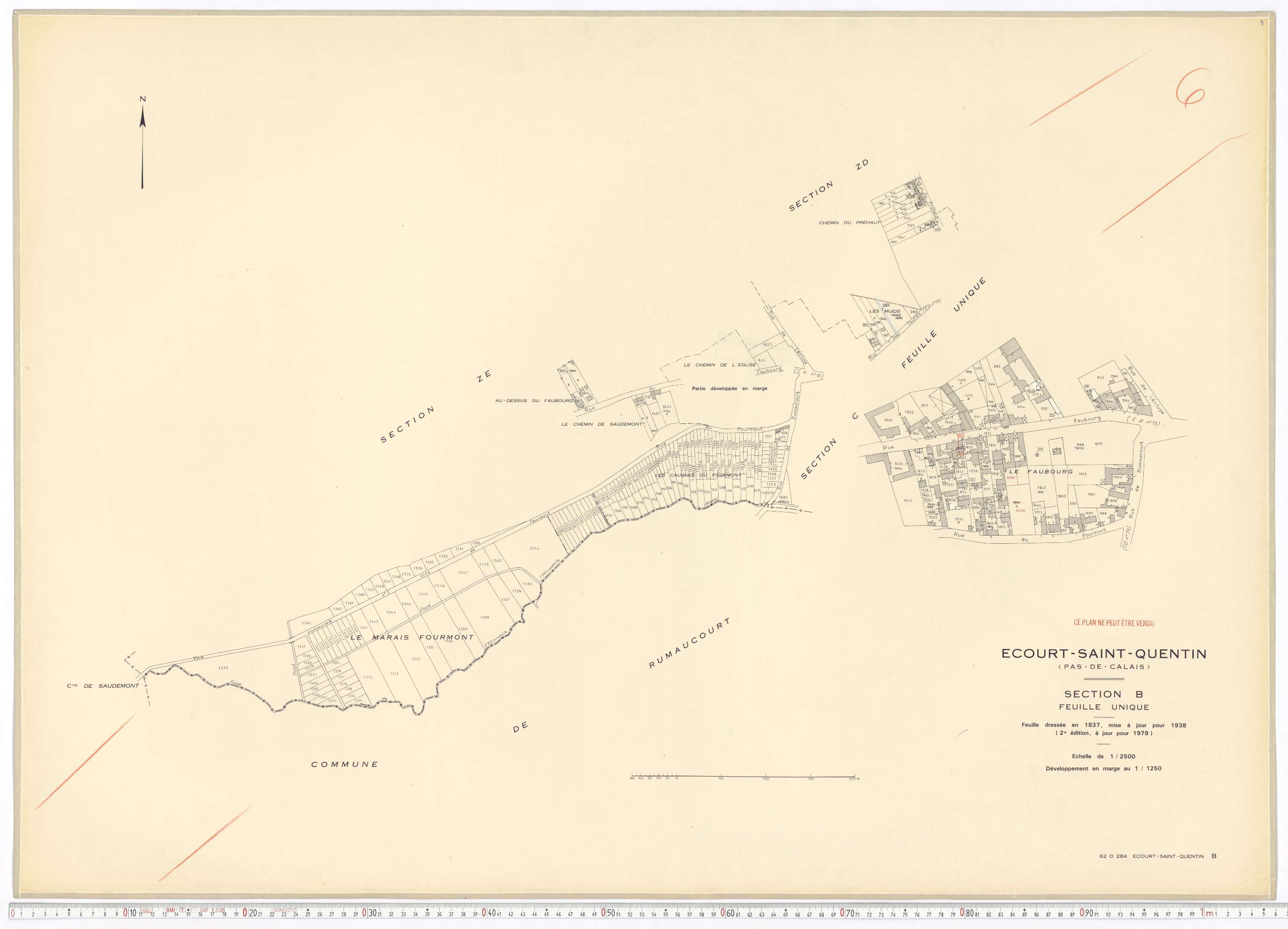 Écourt-Saint-Quentin - Section B.