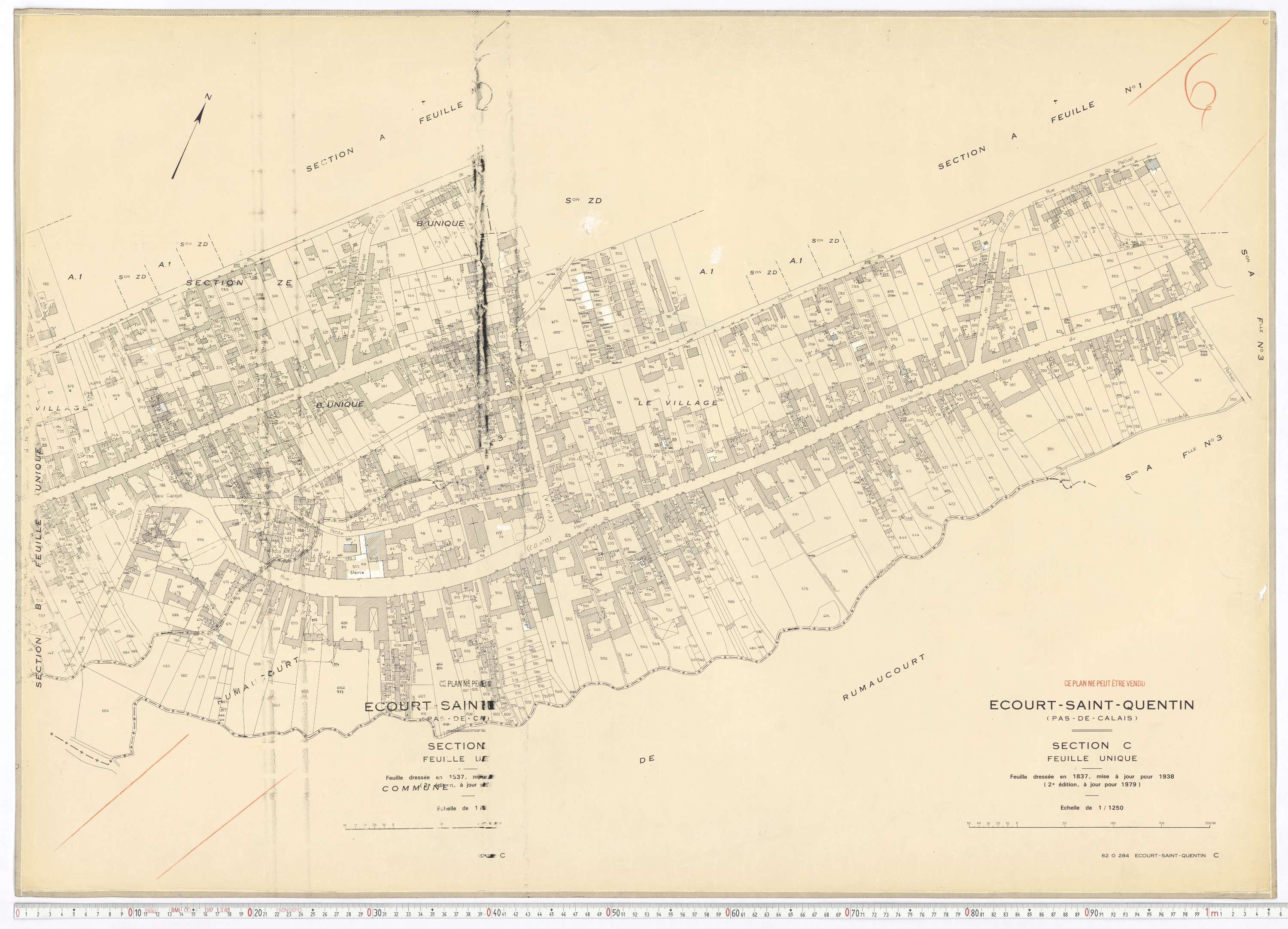 Écourt-Saint-Quentin - Section C.