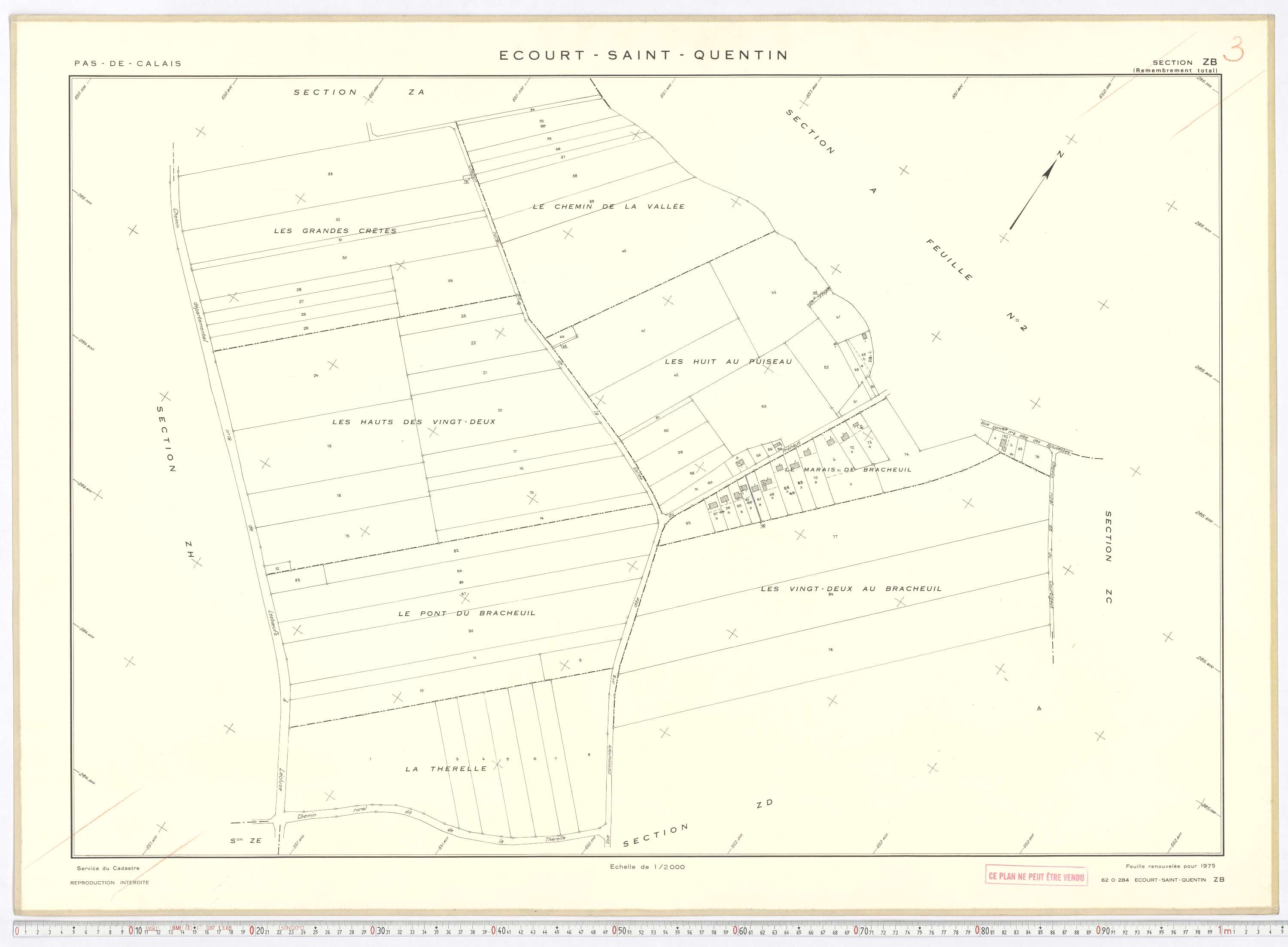 Écourt-Saint-Quentin - Section ZB.