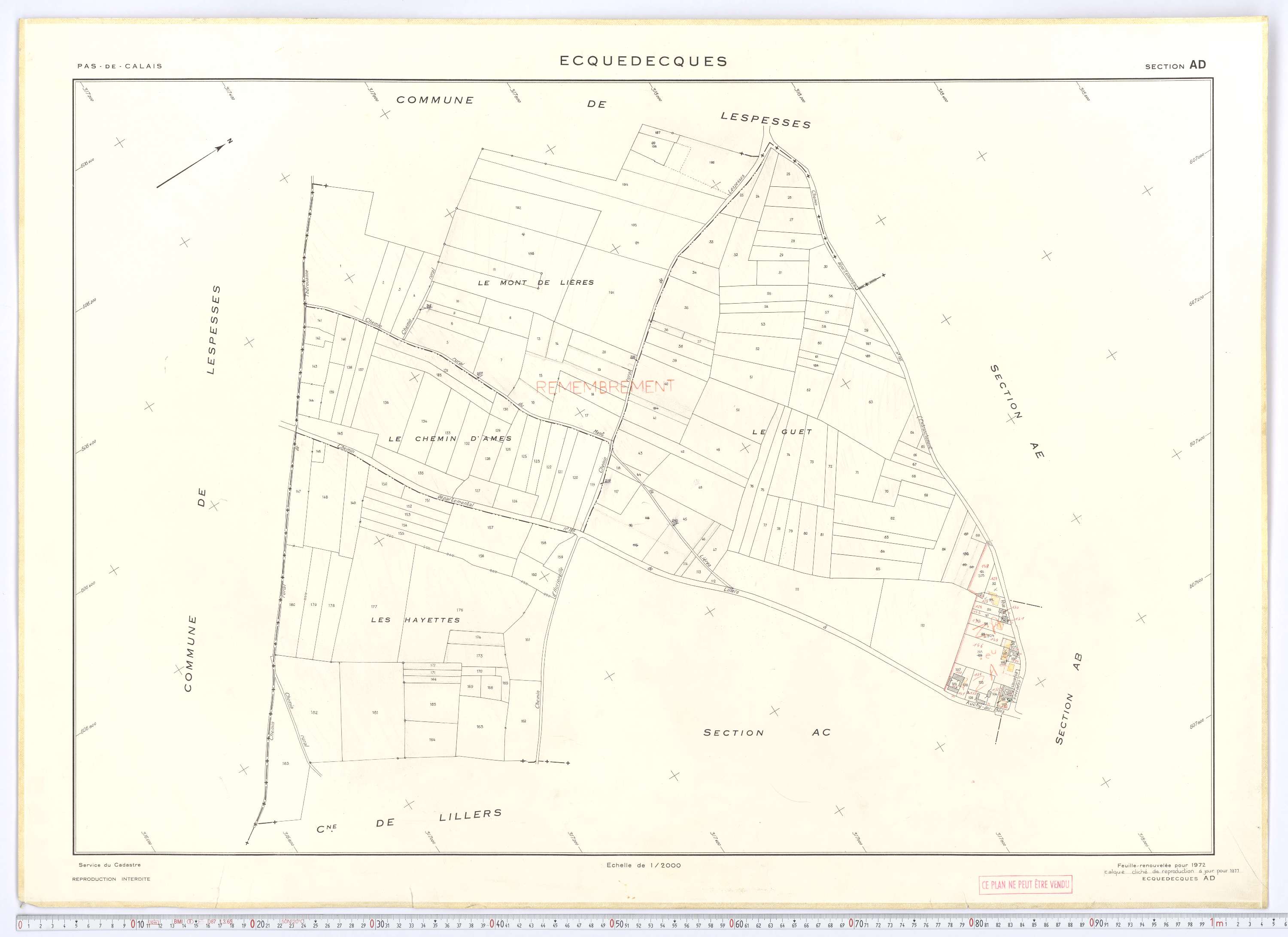 Ecquedecques - Section AD.