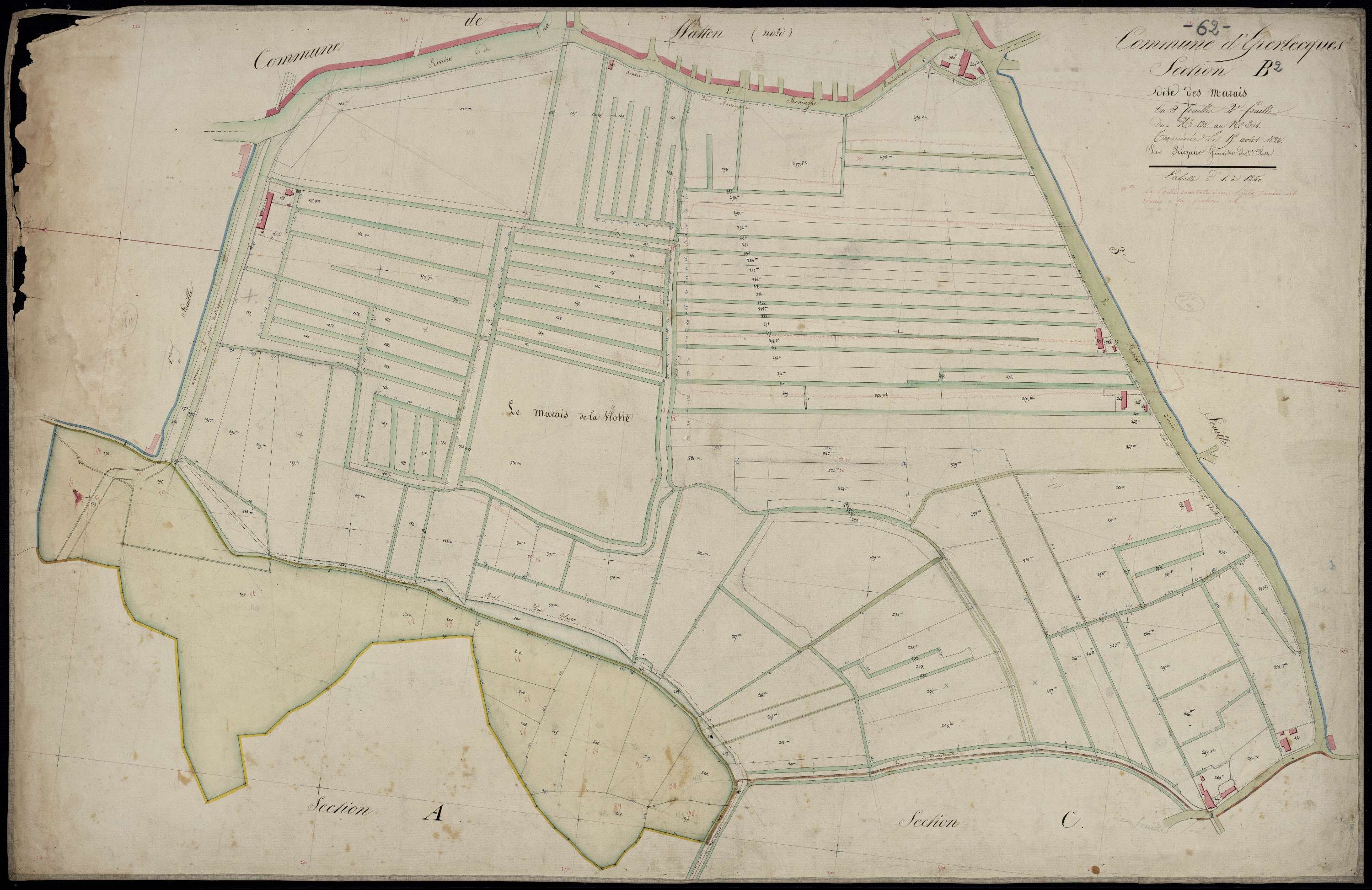 Ecques - Section B, 2e feuille