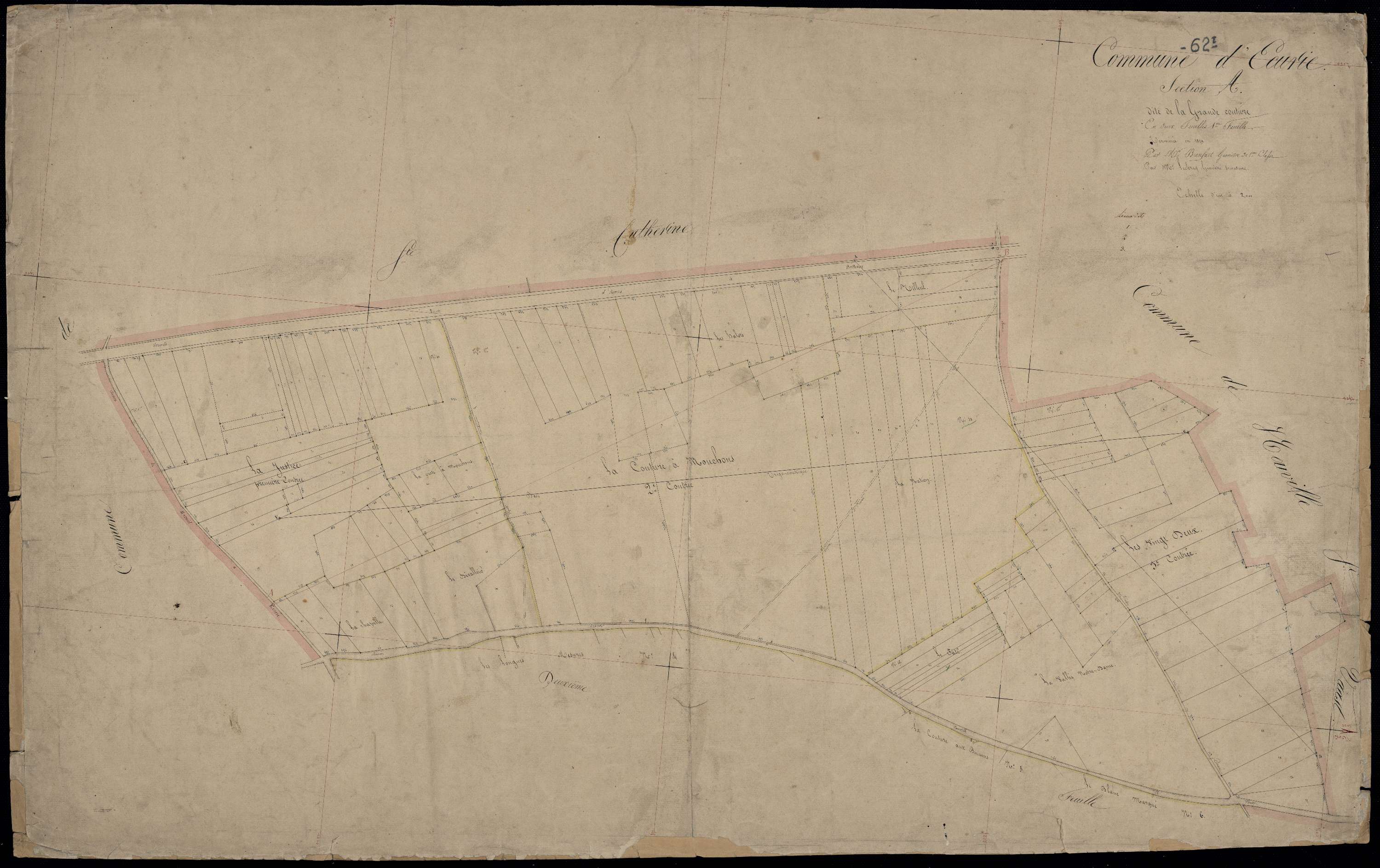 Écurie - Section A, 1re feuille