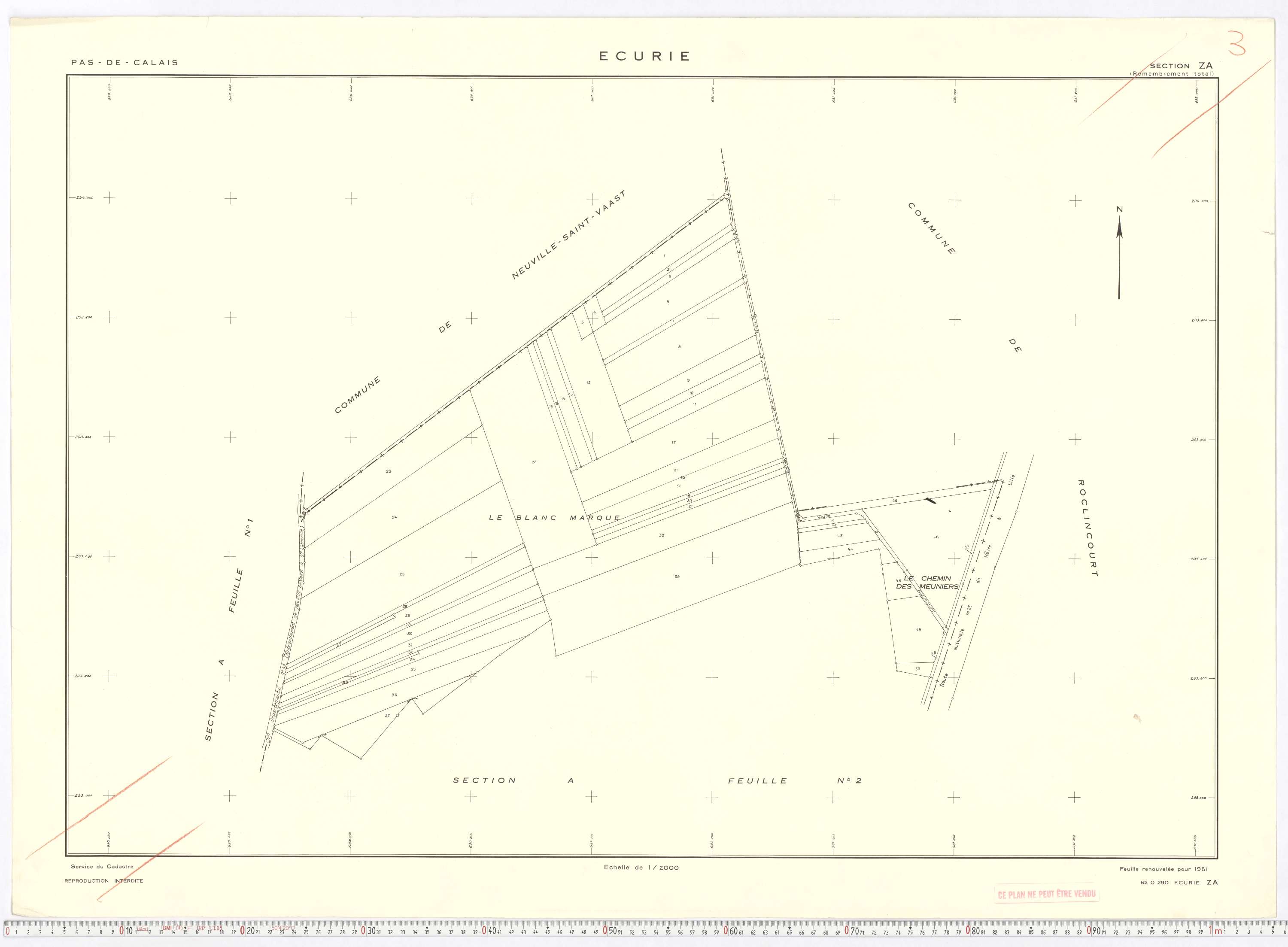 Écurie - Section ZA.