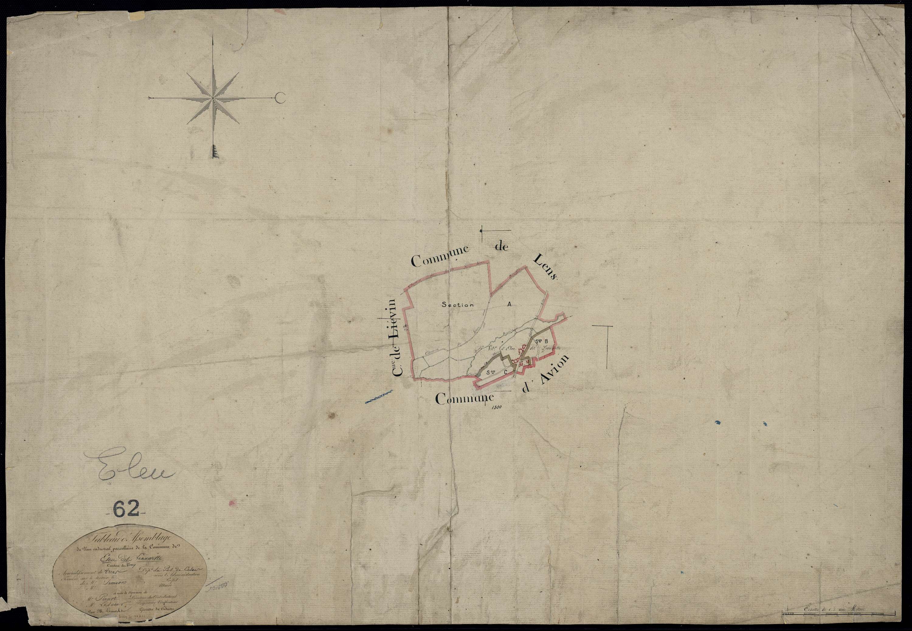 Éleu-dit-Leauwette - Tableau d'assemblage
