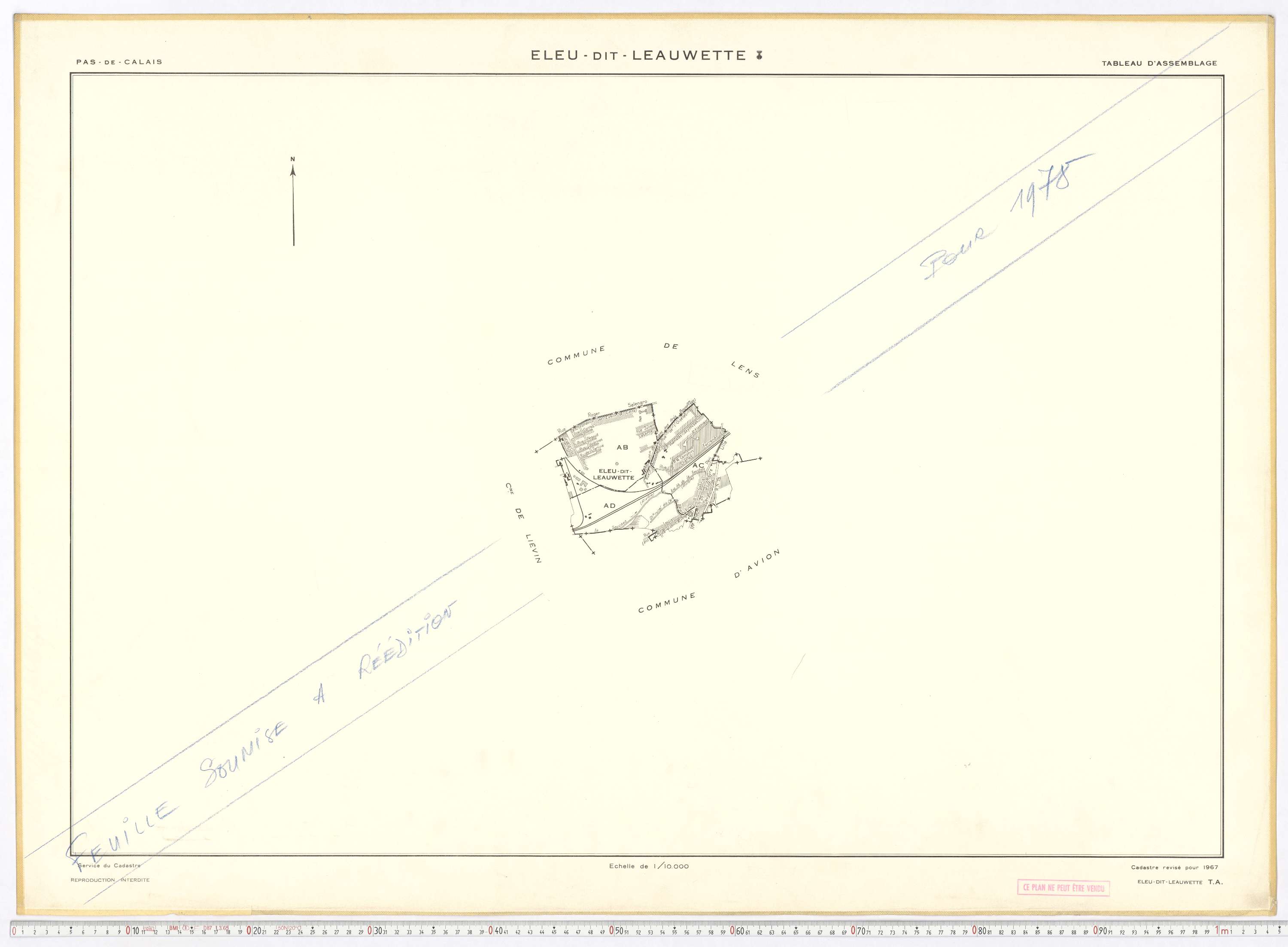 Éleu-dit-Leauwette - Tableau d'assemblage.