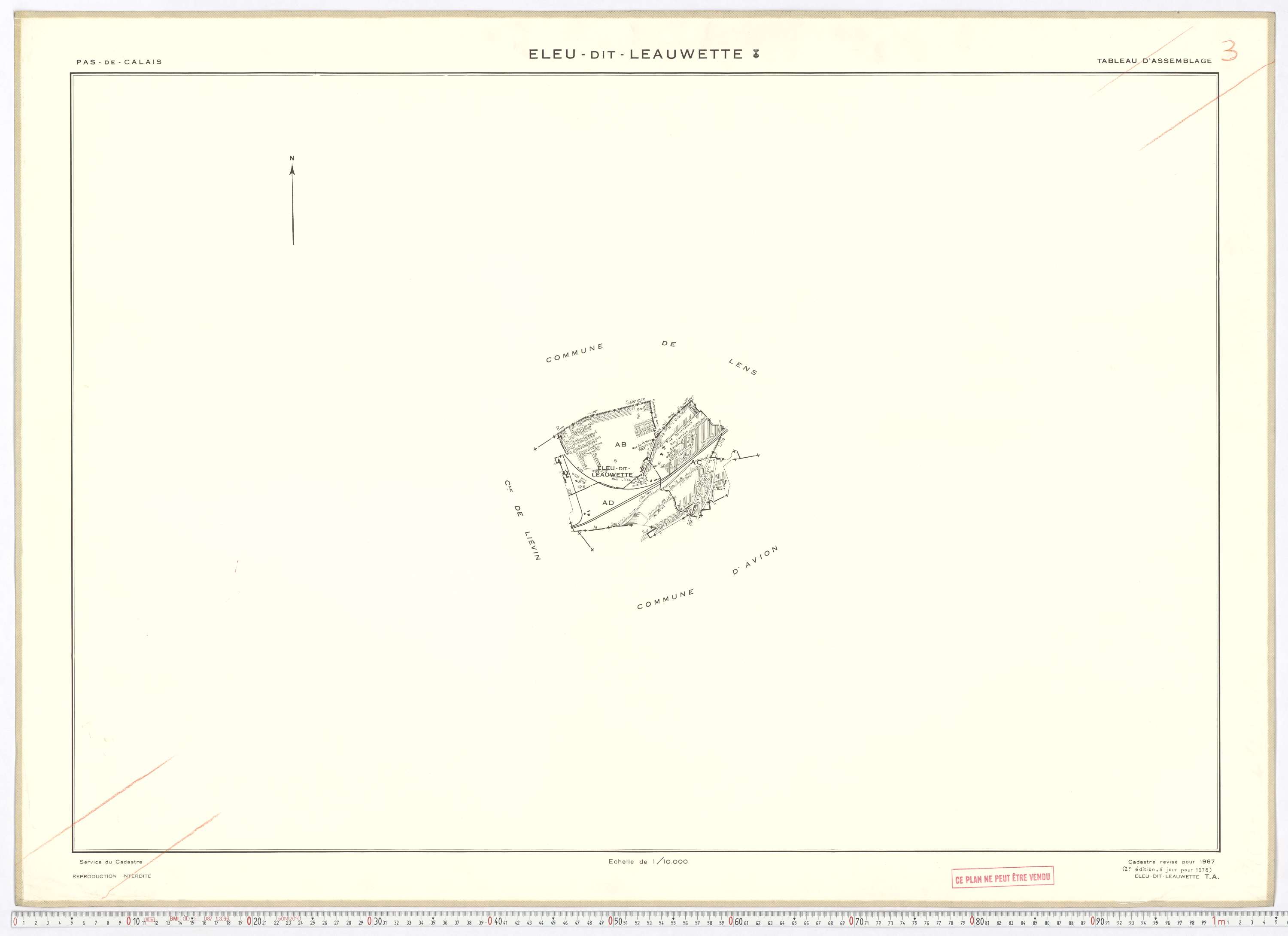 Éleu-dit-Leauwette - Tableau d'assemblage.