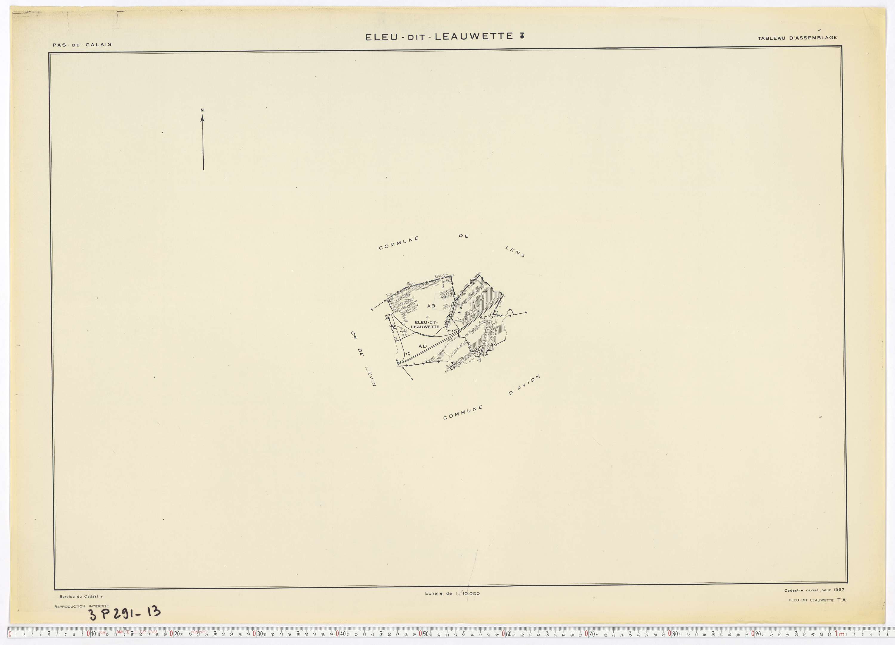 Éleu-dit-Leauwette - Tableau d'assemblage.