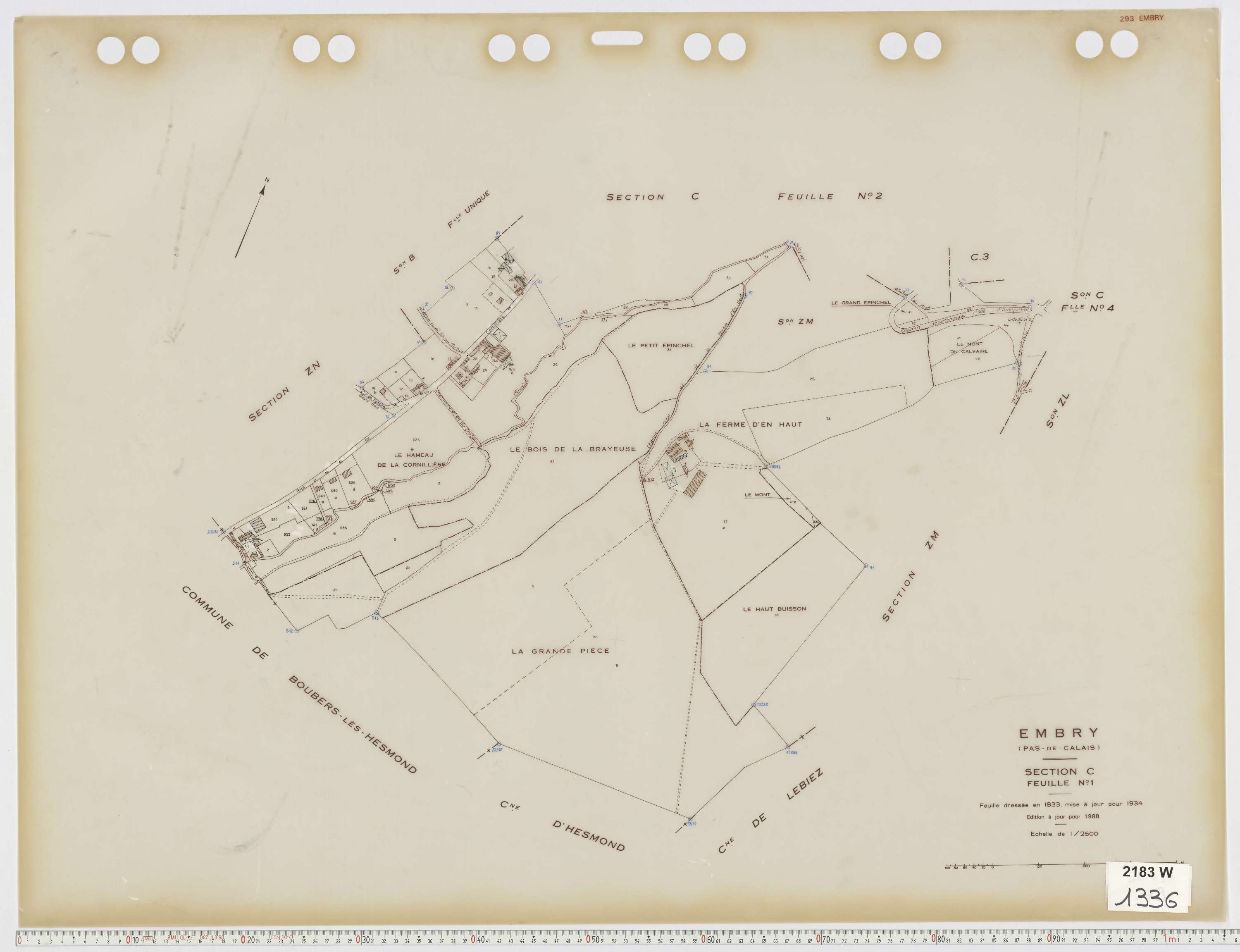 Embry - Section C, feuille 1.