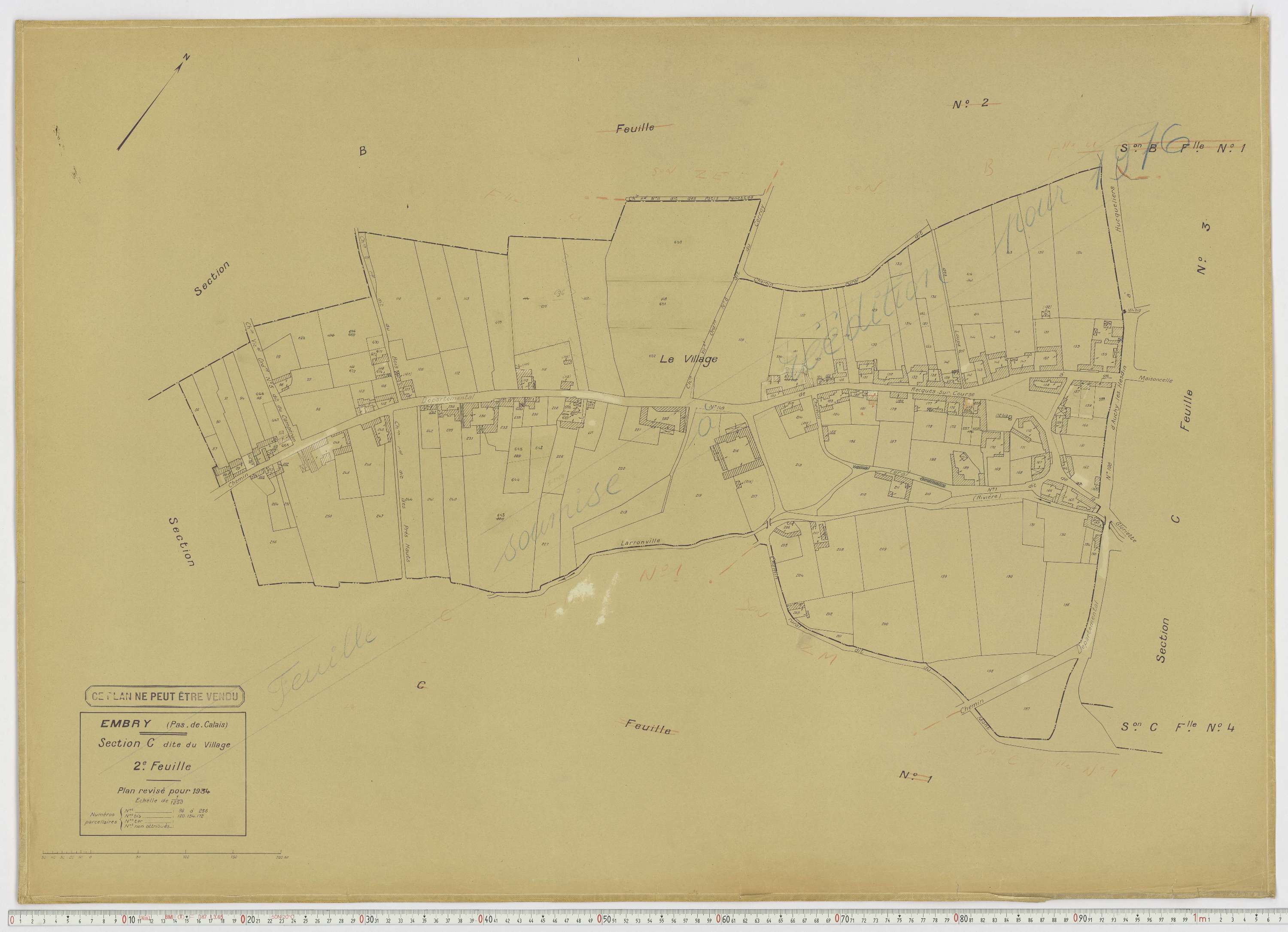 Embry - Section C, feuille 2.
