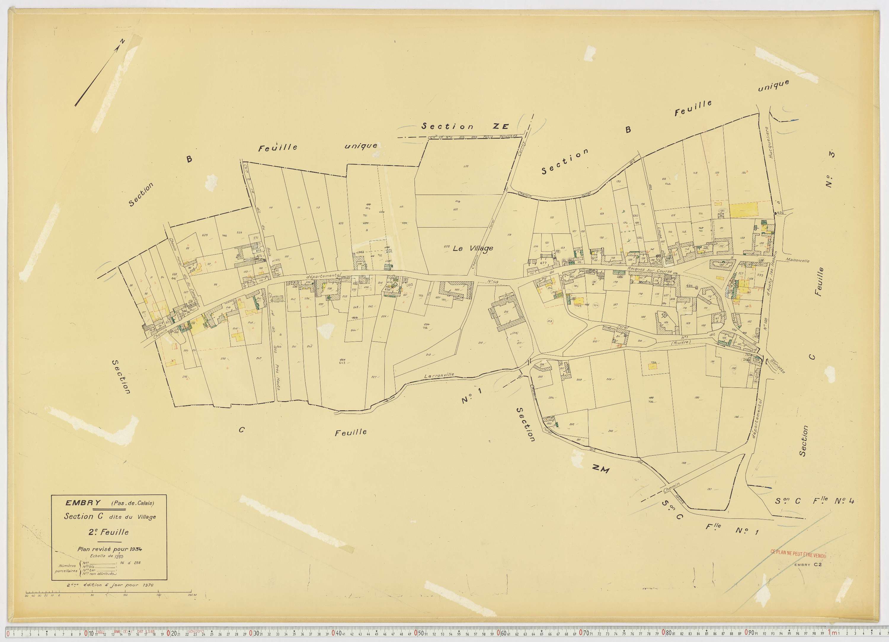 Embry - Section C, feuille 2.