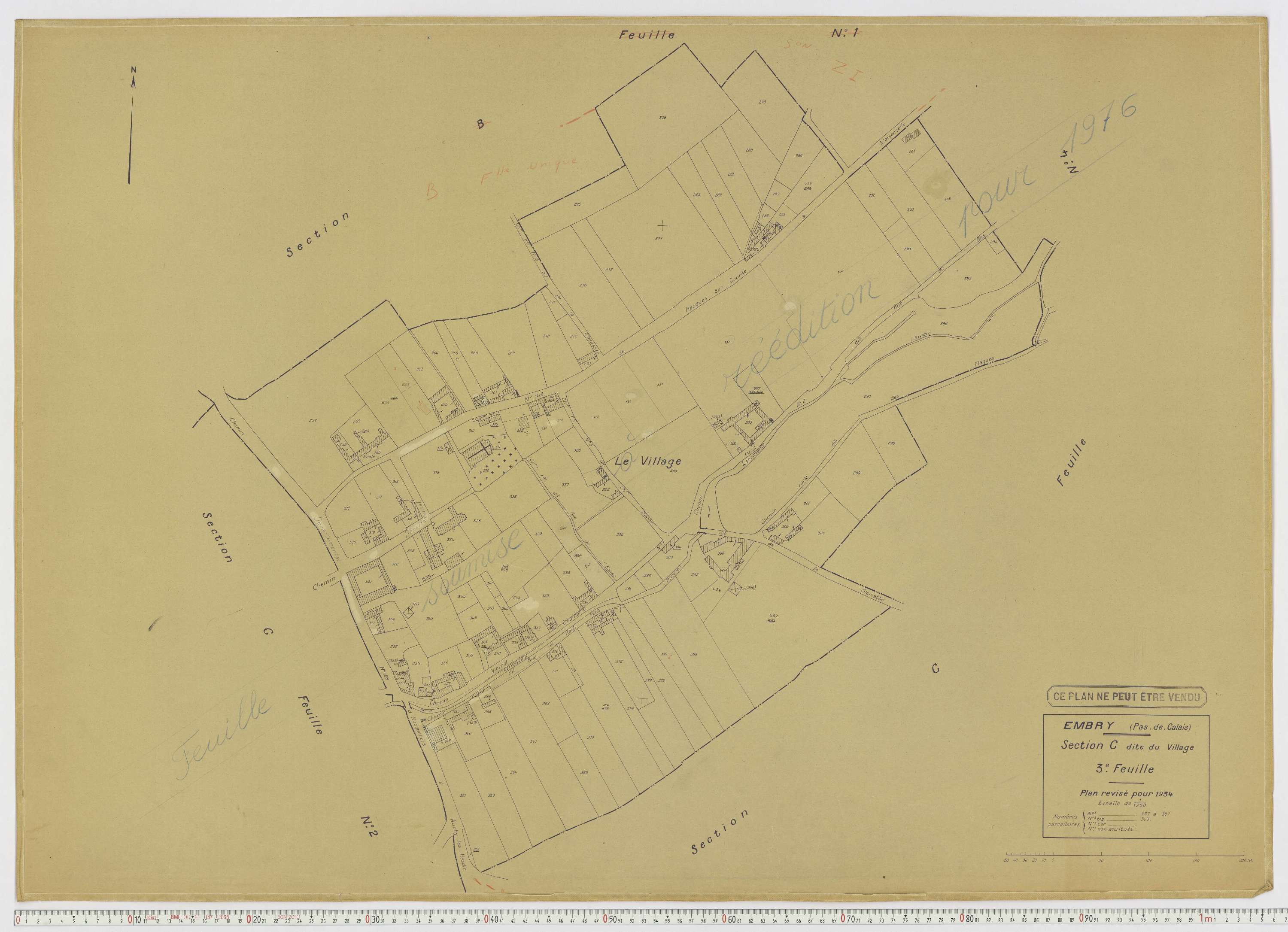 Embry - Section C, feuille 3.