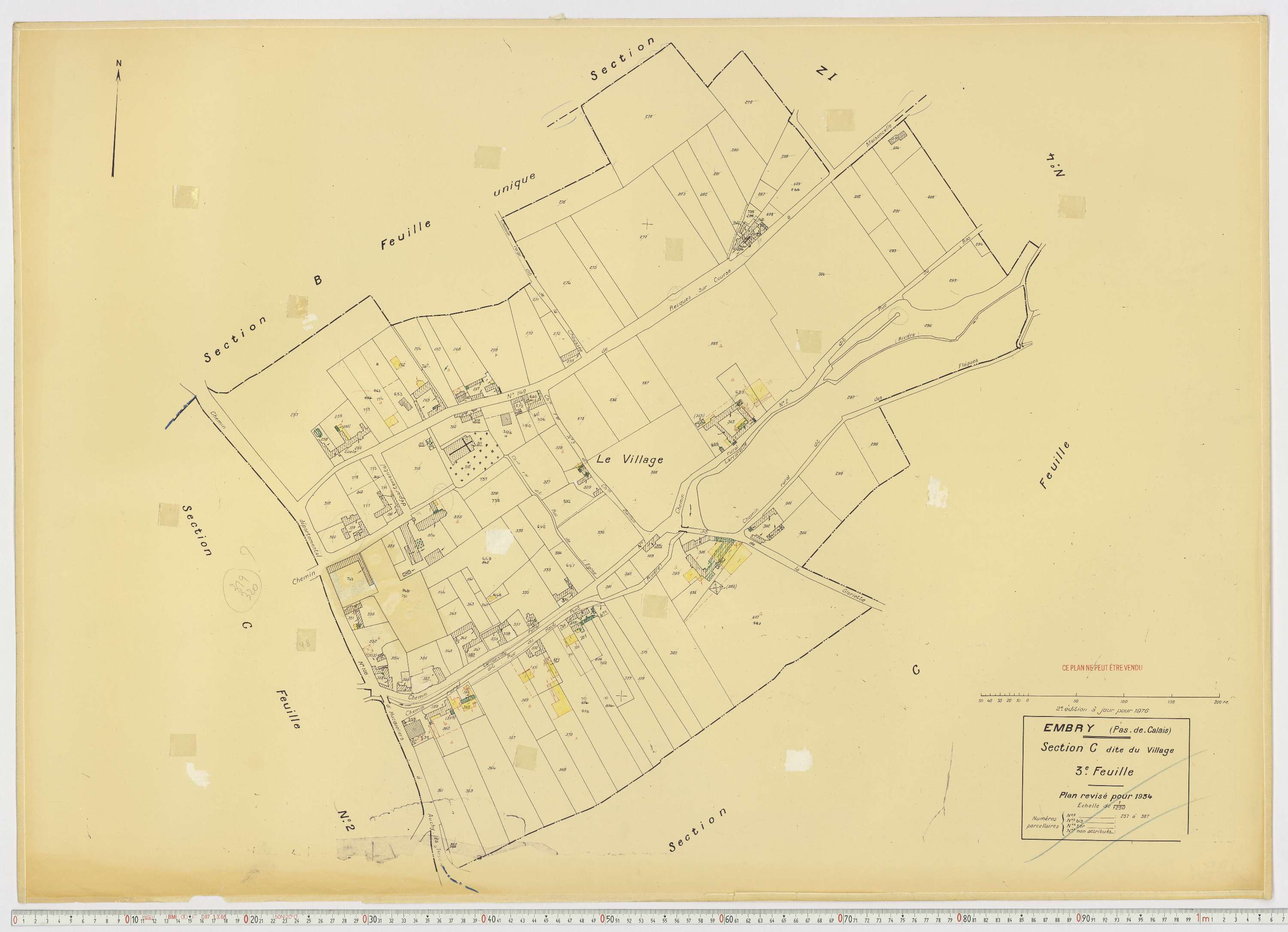 Embry - Section C, feuille 3.