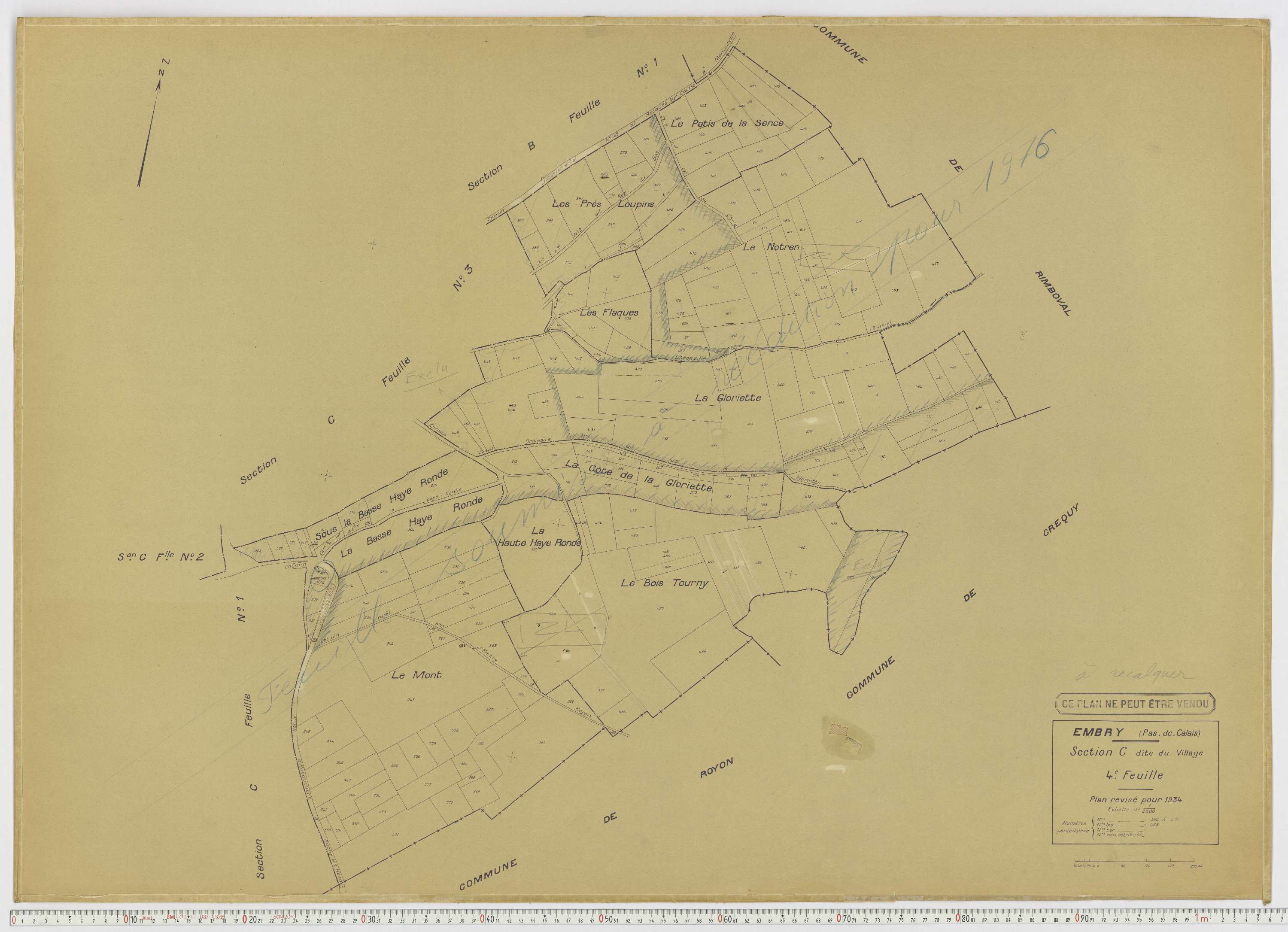 Embry - Section C, feuille 4.
