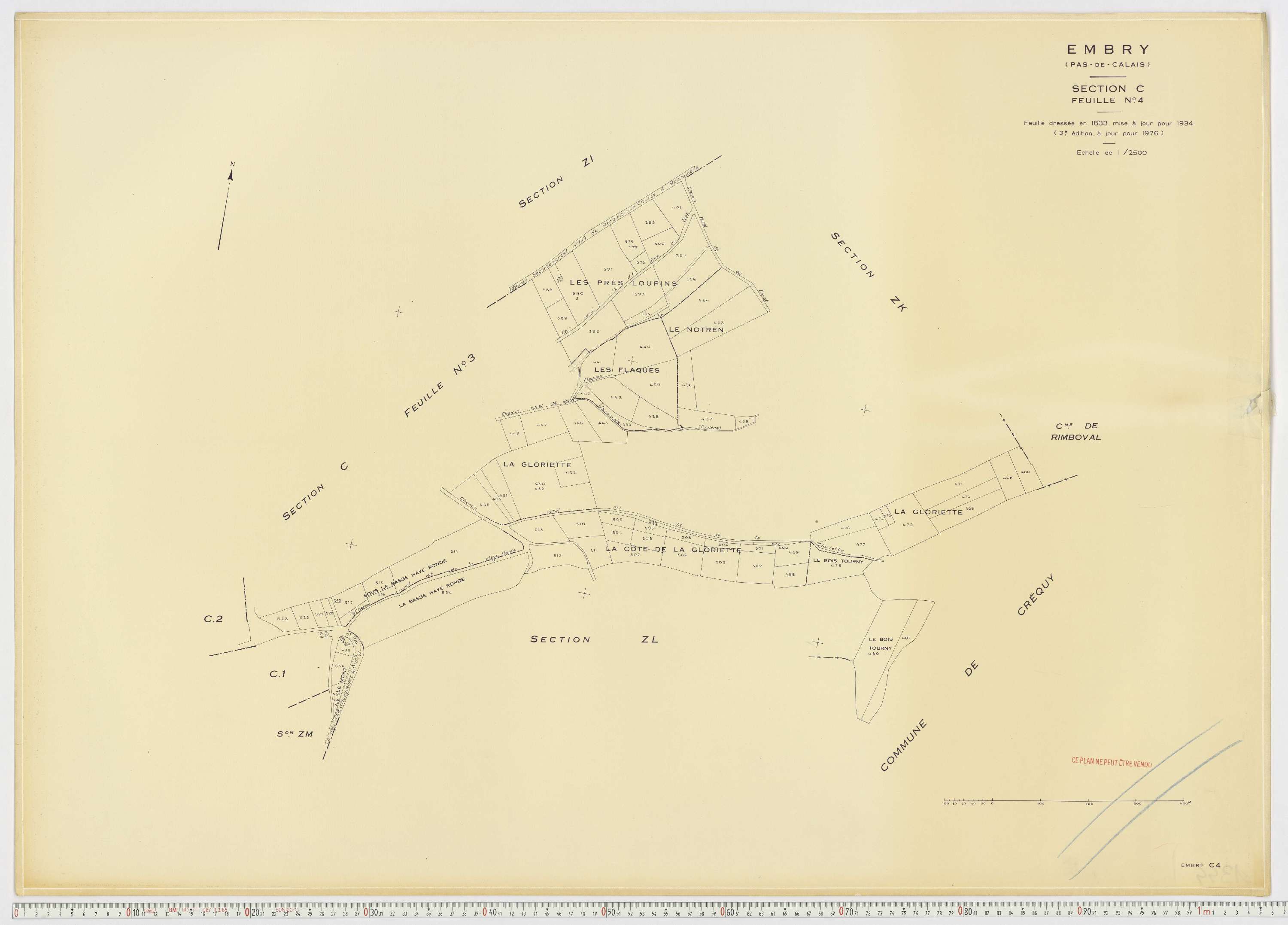 Embry - Section C, feuille 4.