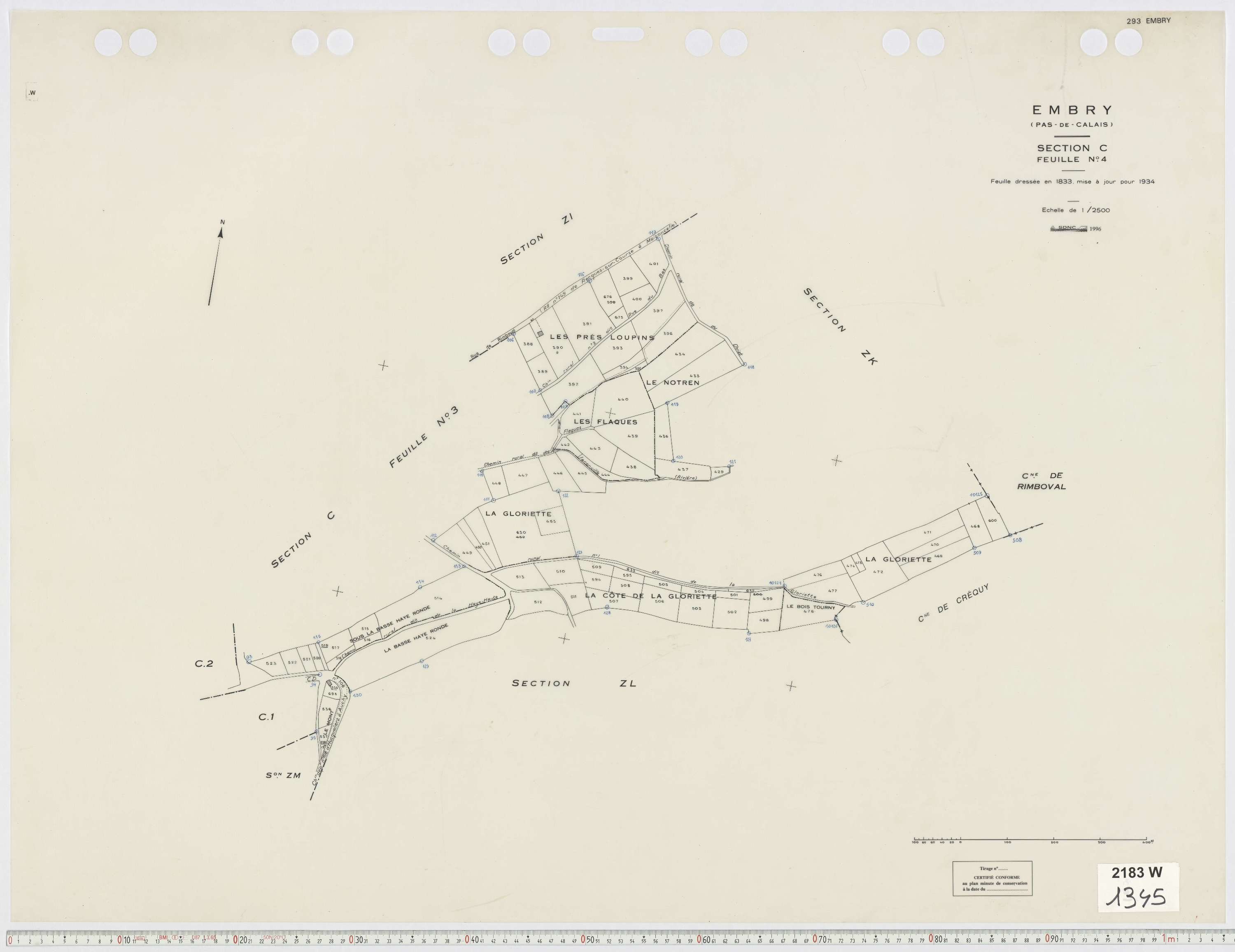 Embry - Section C, feuille 4.