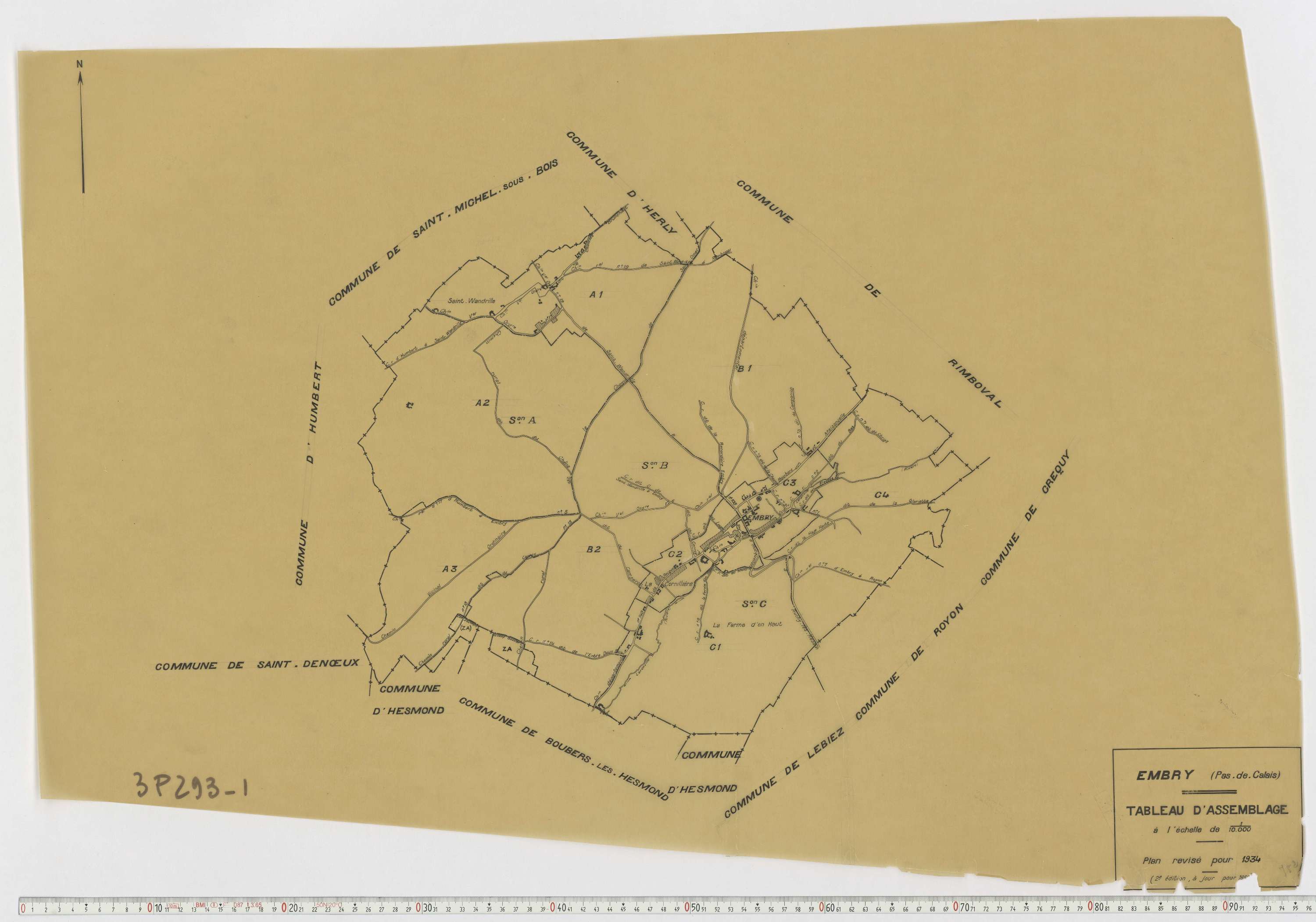 Embry - Tableau d'assemblage.