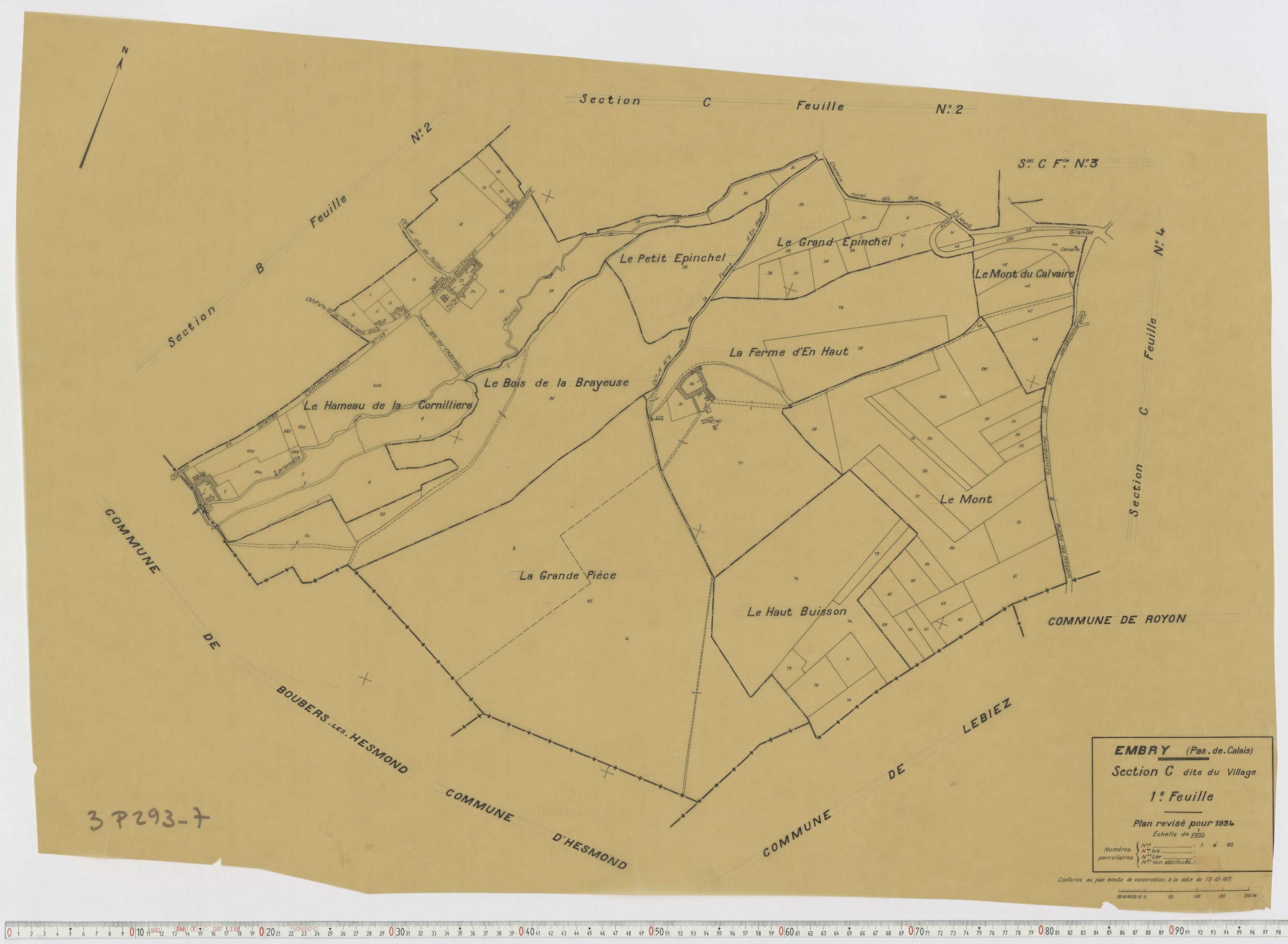 Embry - Section C, feuille 1.