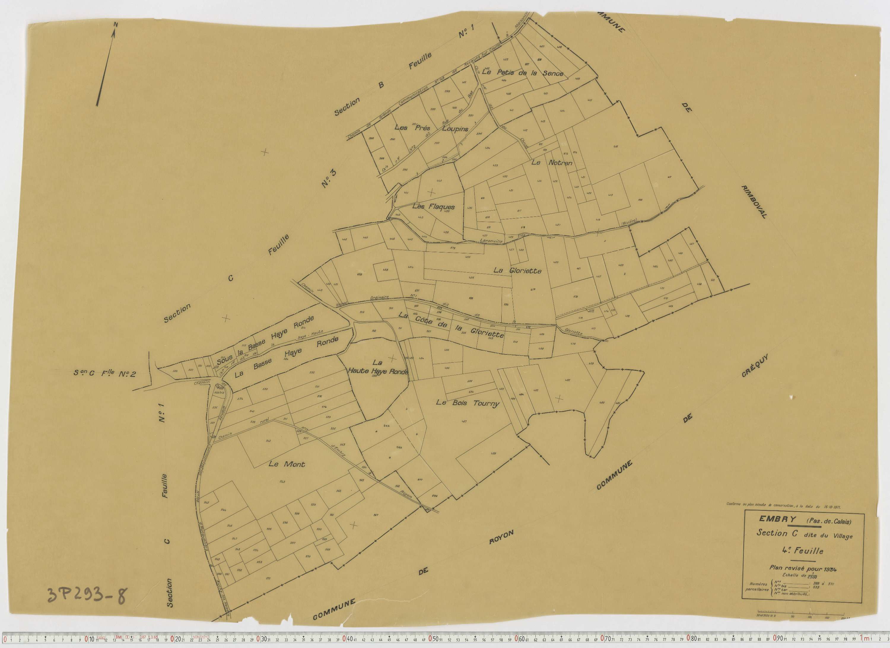 Embry - Section C, feuille 4.