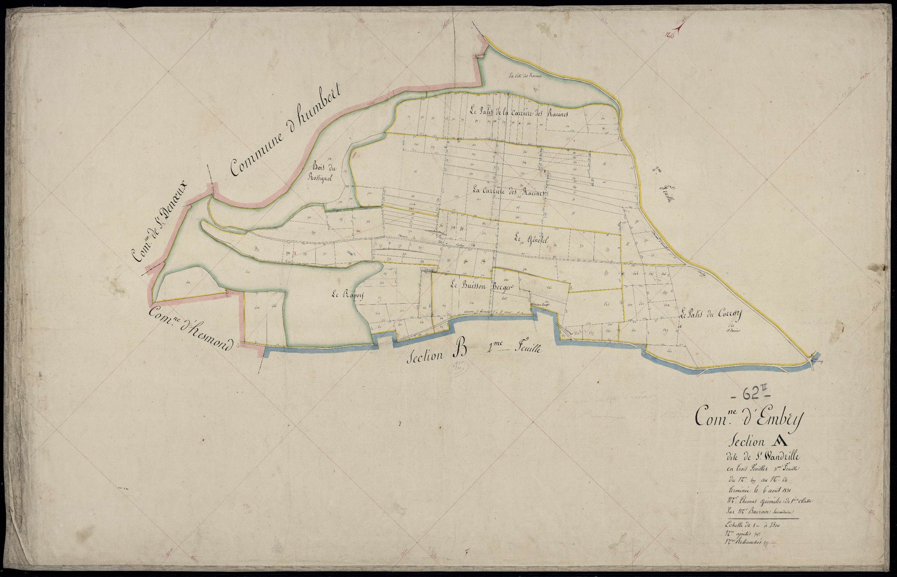 Embry - Section A, 3e feuille