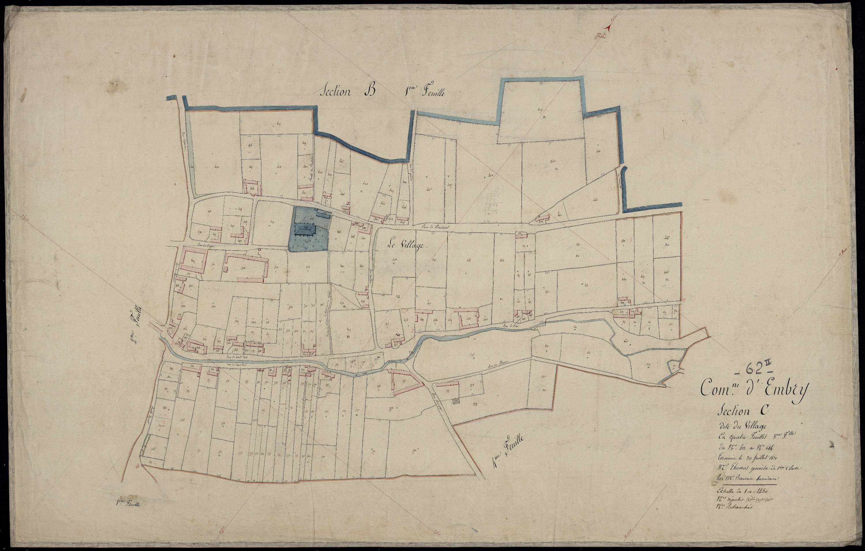 Embry - Section C, 3e feuille