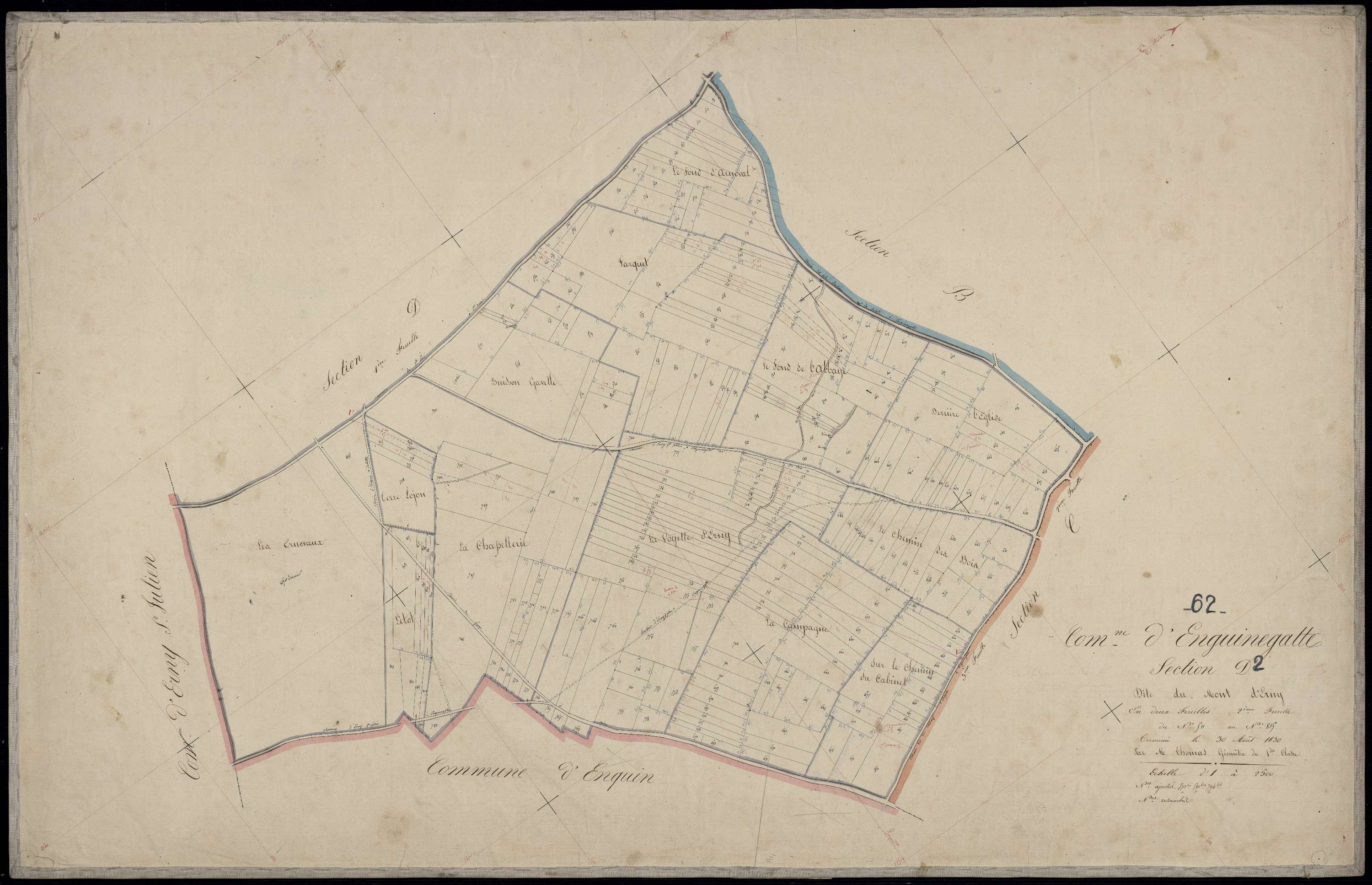 Enguinegatte - Section D, 2e feuille
