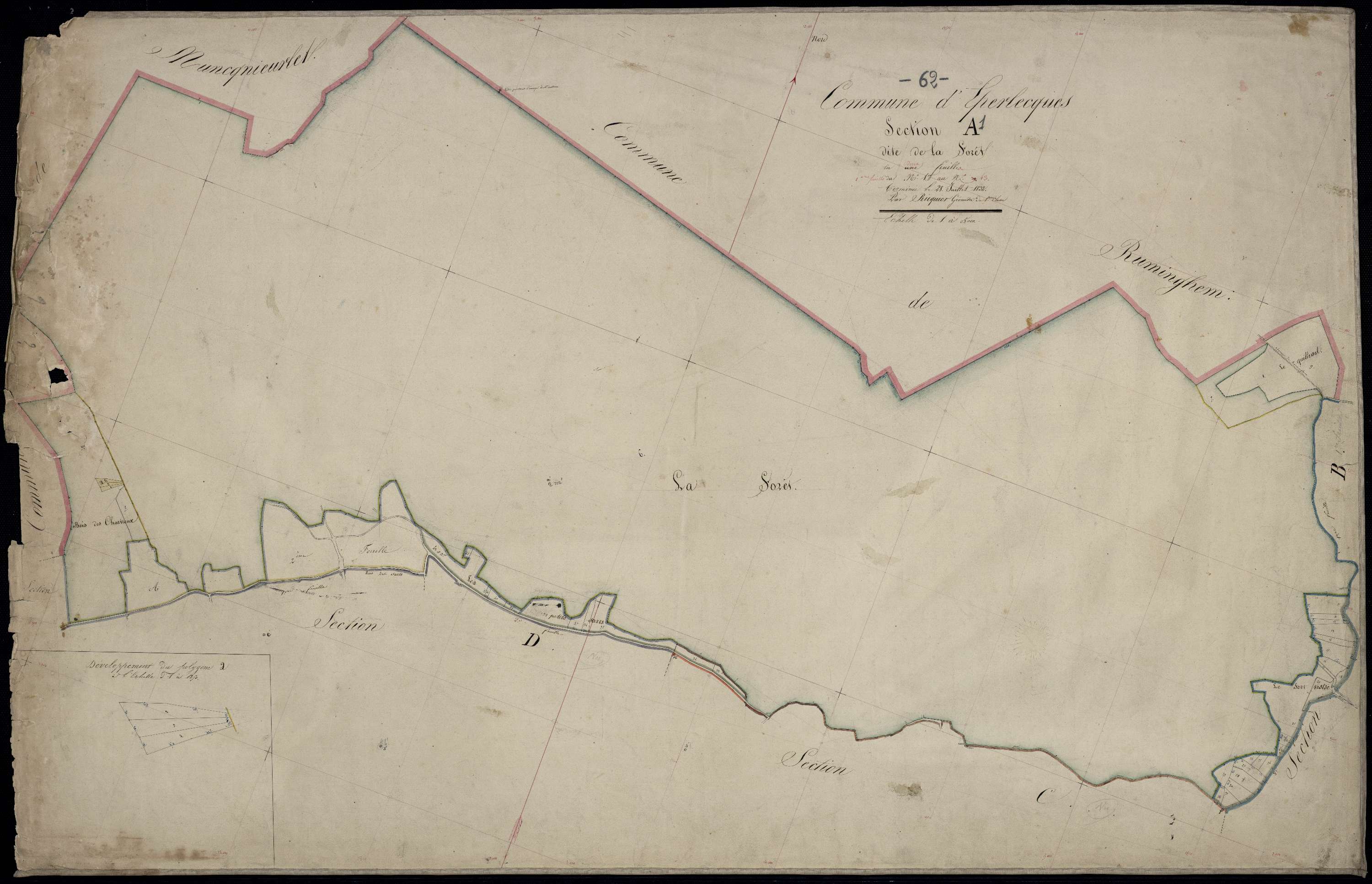 Éperlecques - Section A, 1re feuille
